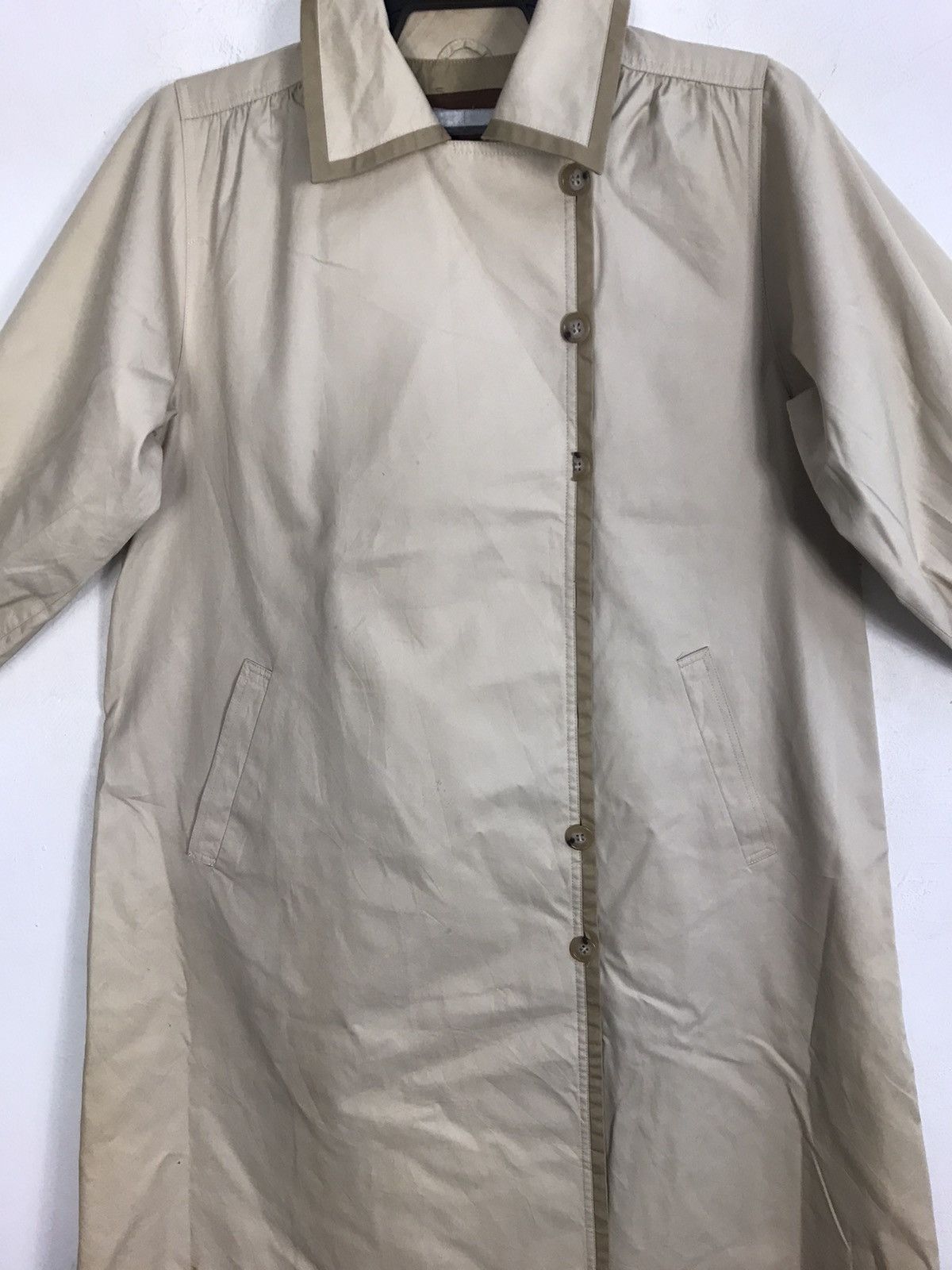 Vintage × Yves Saint Laurent 90s YSL Yves Saint Lauren Paris Long Coat Parka K2292j Size L / US 10 / IT 46 - 2 Thumbnail