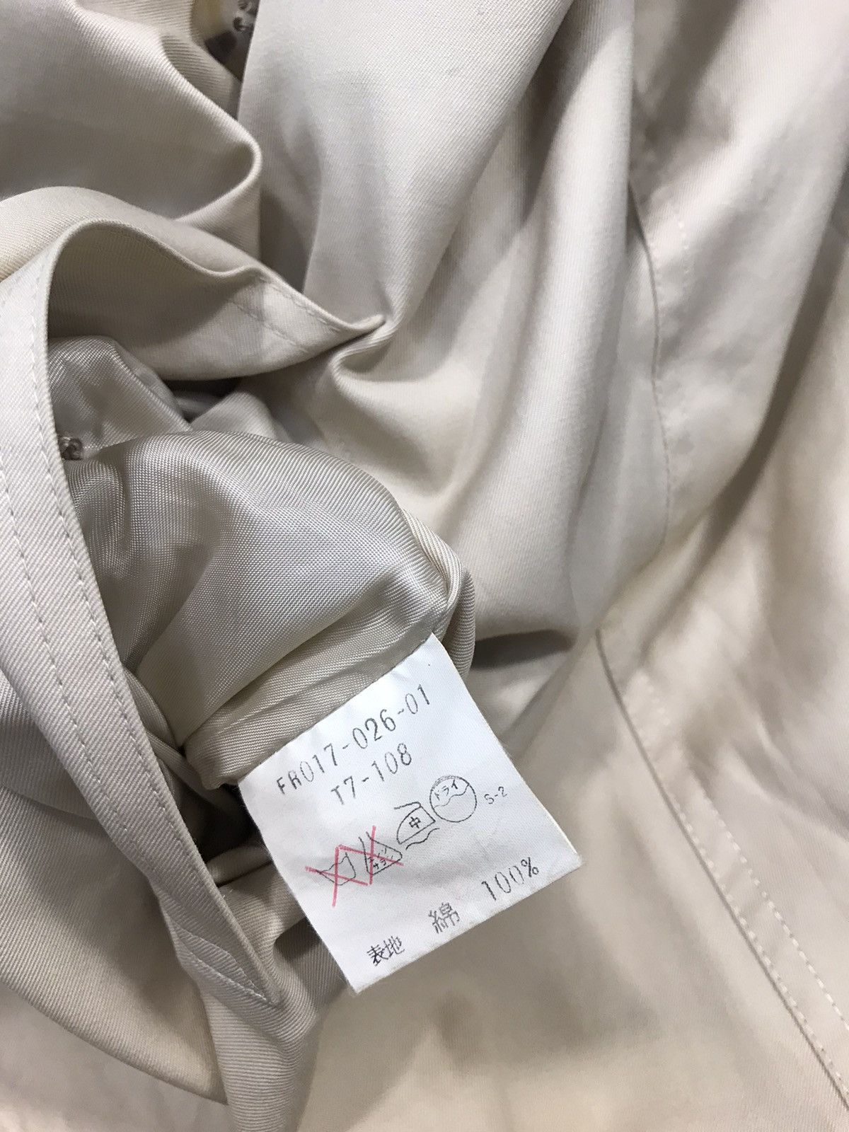 Vintage × Yves Saint Laurent 90s YSL Yves Saint Lauren Paris Long Coat Parka K2292j Size L / US 10 / IT 46 - 6 Thumbnail