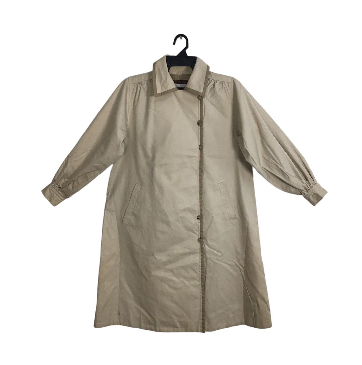 Vintage × Yves Saint Laurent 90s YSL Yves Saint Lauren Paris Long Coat Parka K2292j Size L / US 10 / IT 46 - 1 Thumbnail