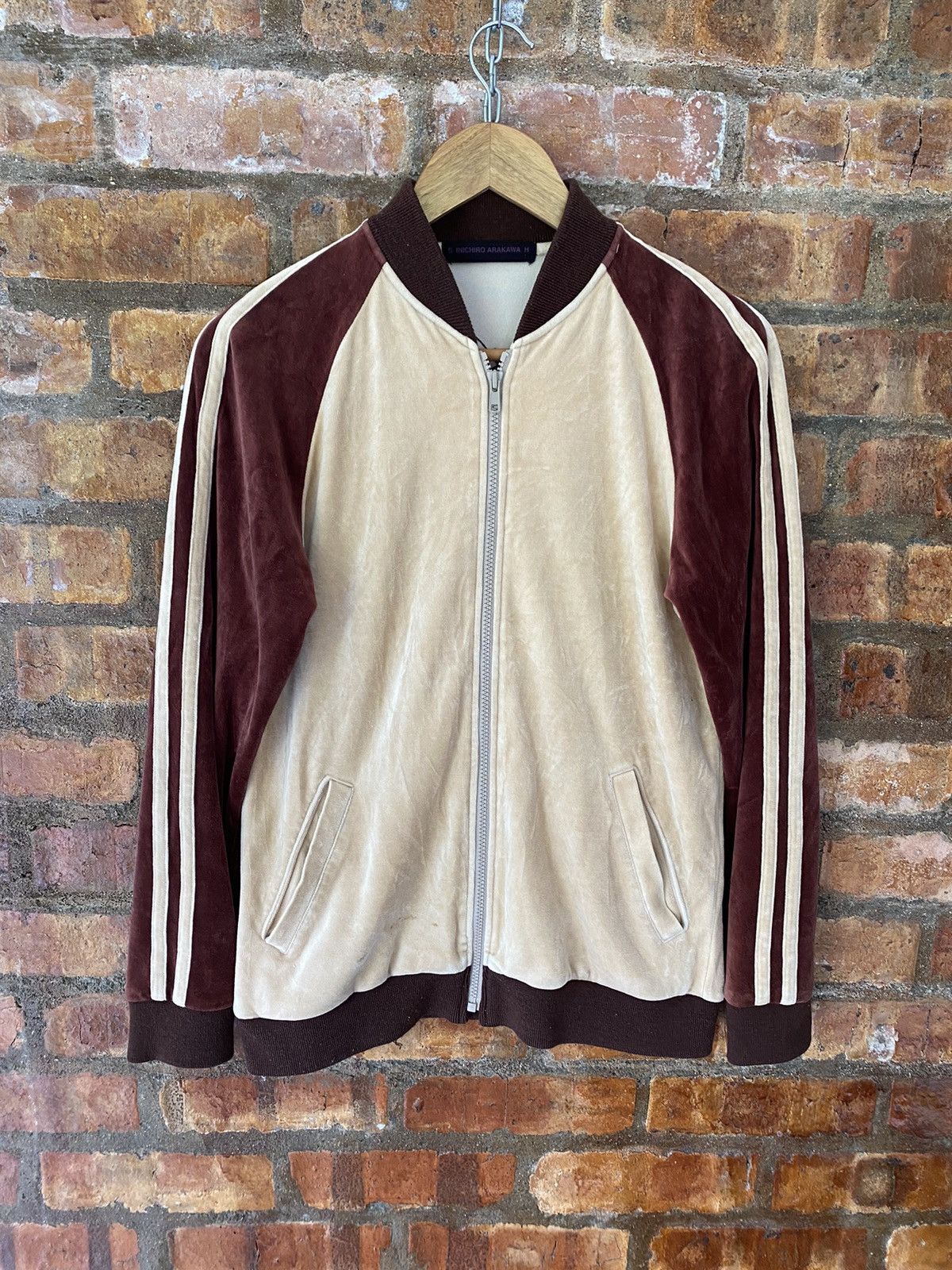 Honda × Japanese Brand × SHINICHIRO ARAKAWA 90s Velour Sukajan Track Jacket Honda Size US M / EU 48-50 / 2 - 3 Thumbnail