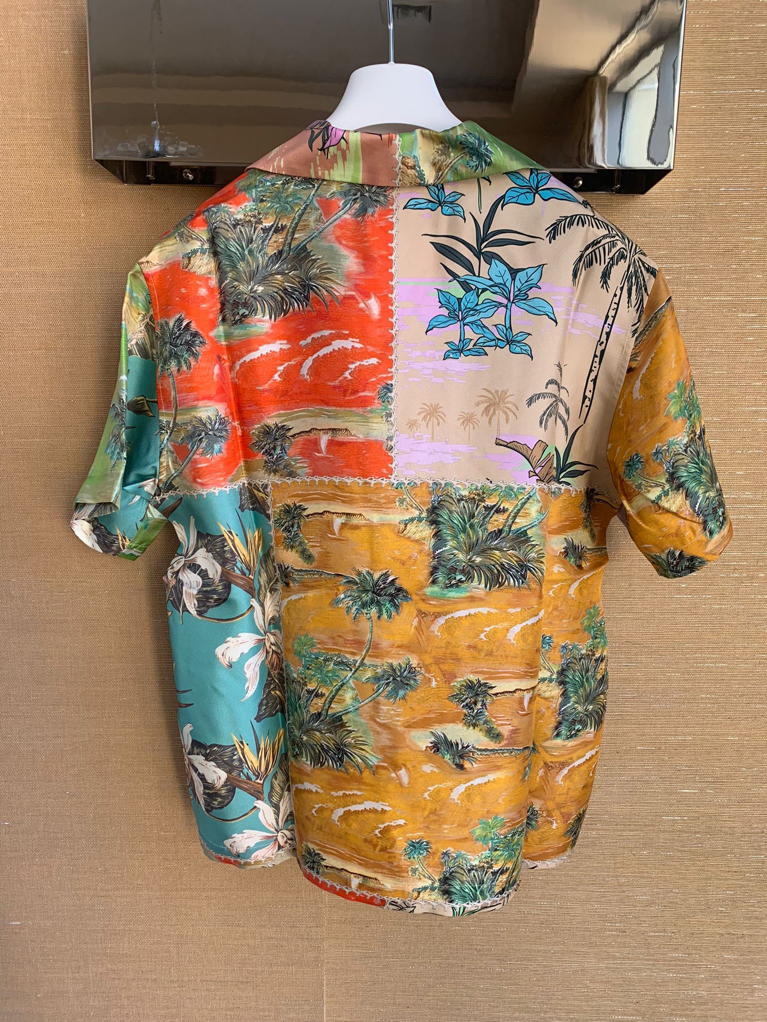 Amiri Hawaiian Patchwork Shirt Size US L / EU 52-54 / 3 - 11 Thumbnail