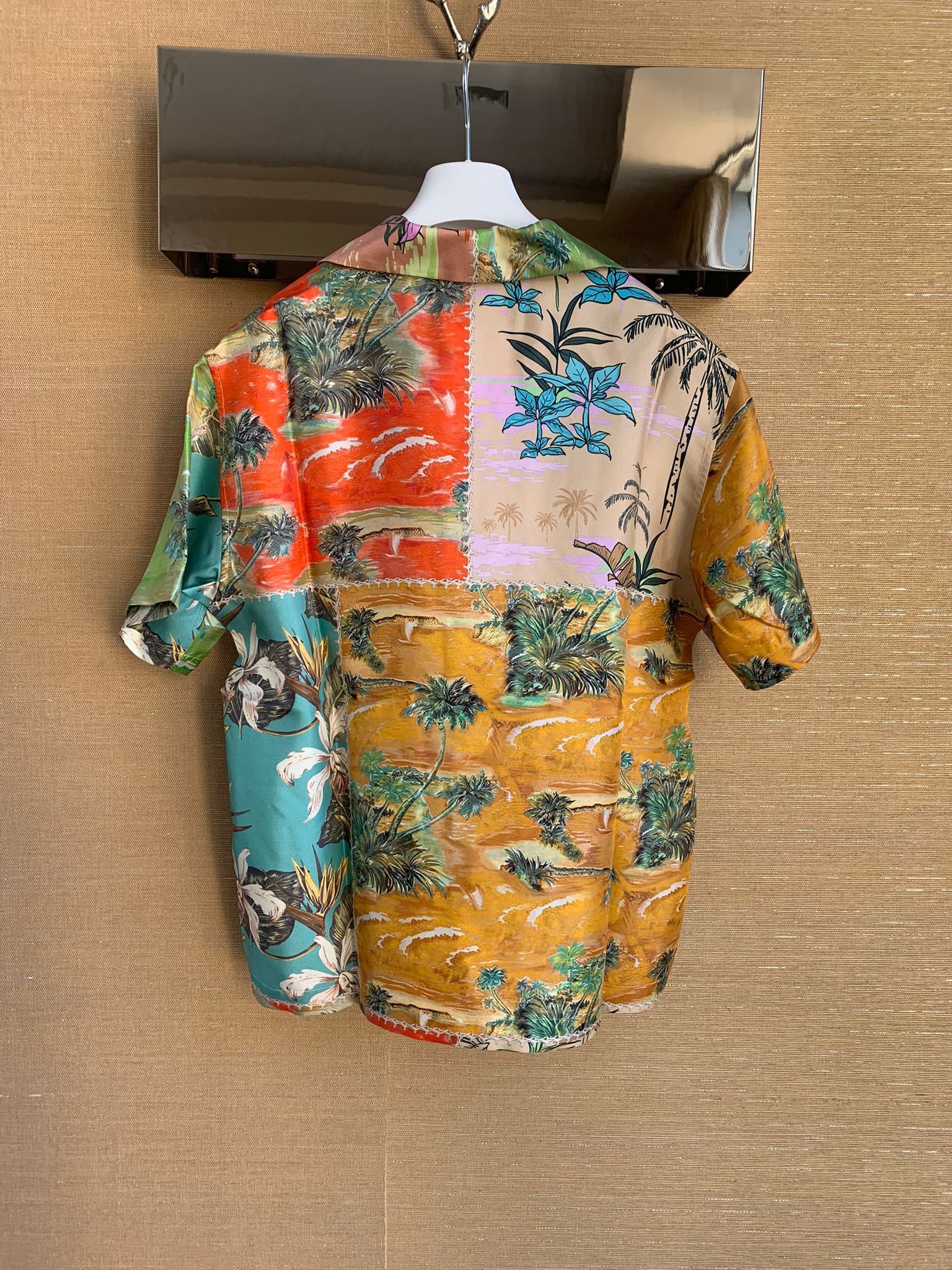 Amiri Hawaiian Patchwork Shirt Size US L / EU 52-54 / 3 - 14 Thumbnail