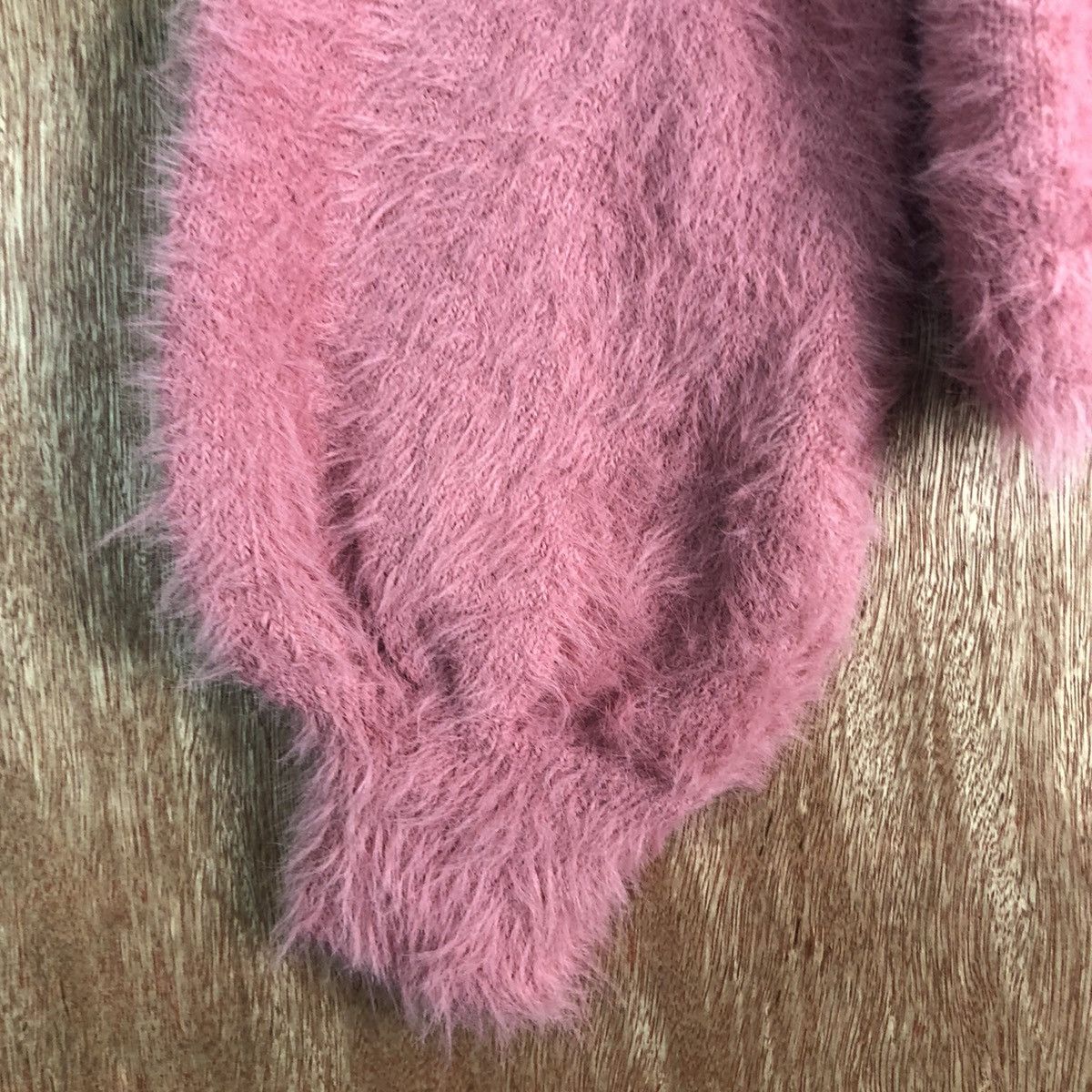 Homespun Knitwear Vaniller Pink Shag Shaggy Cardigan Knitwear Size US M / EU 48-50 / 2 - 6 Thumbnail