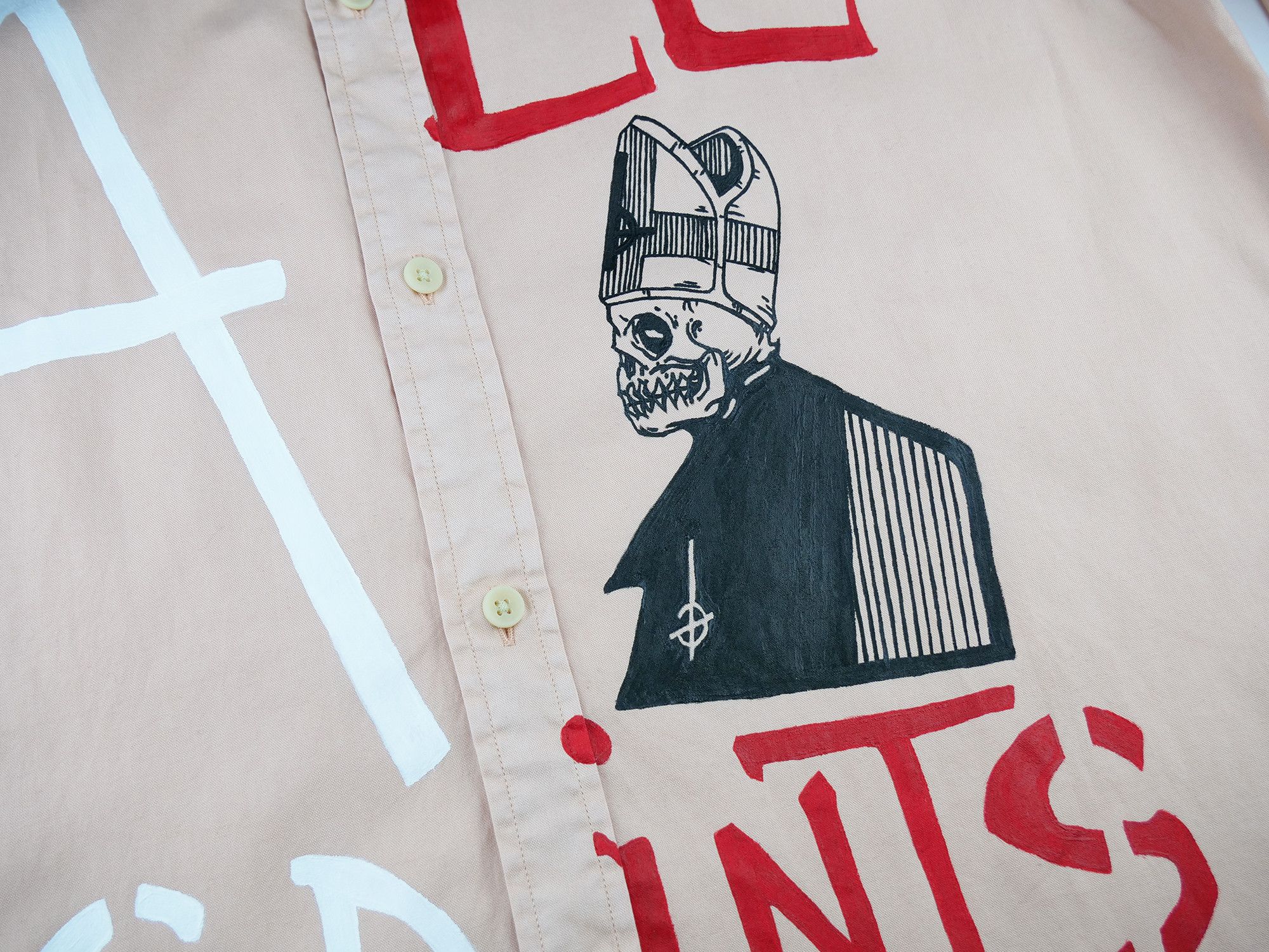 Allsaints Allsaints custom shirt Size US L / EU 52-54 / 3 - 4 Thumbnail