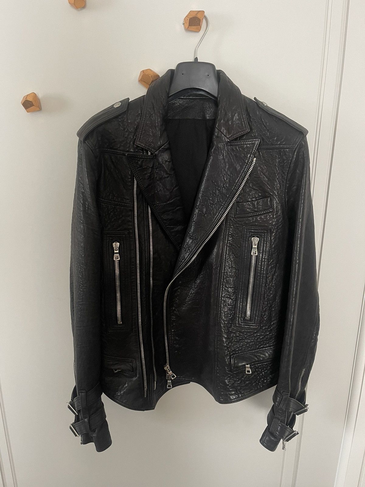 Balmain Balmain leather jacket size 50 Size US M / EU 48-50 / 2 - 1 Thumbnail