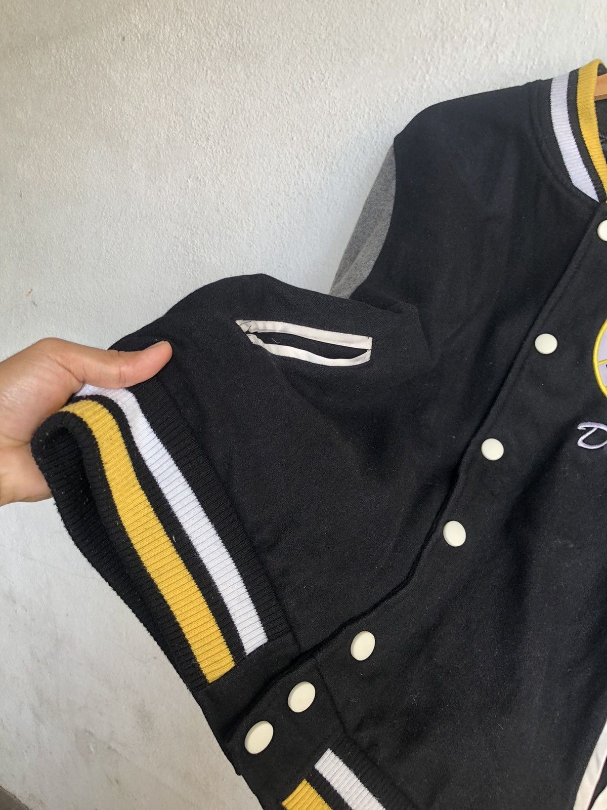 Japanese Brand Vintage Double D Wool Varsity Jacket Size US M / EU 48-50 / 2 - 16 Thumbnail