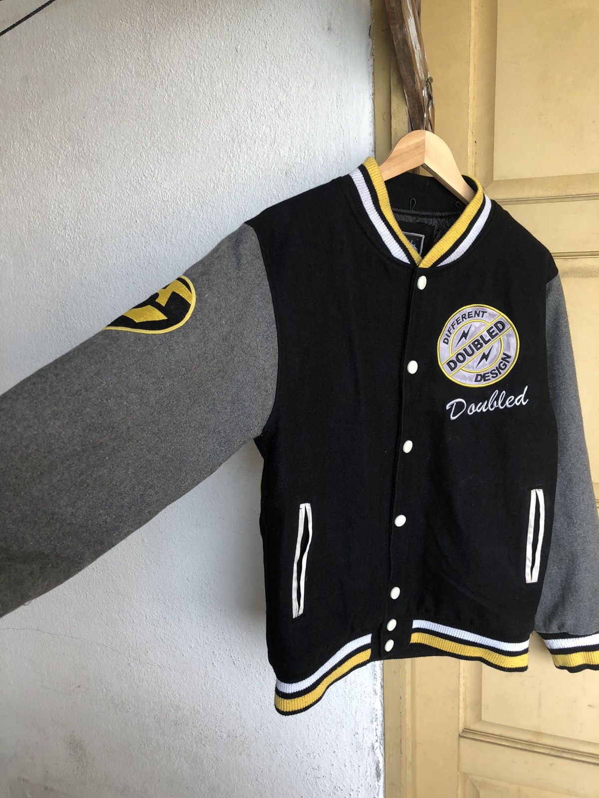 Japanese Brand Vintage Double D Wool Varsity Jacket Size US M / EU 48-50 / 2 - 10 Thumbnail
