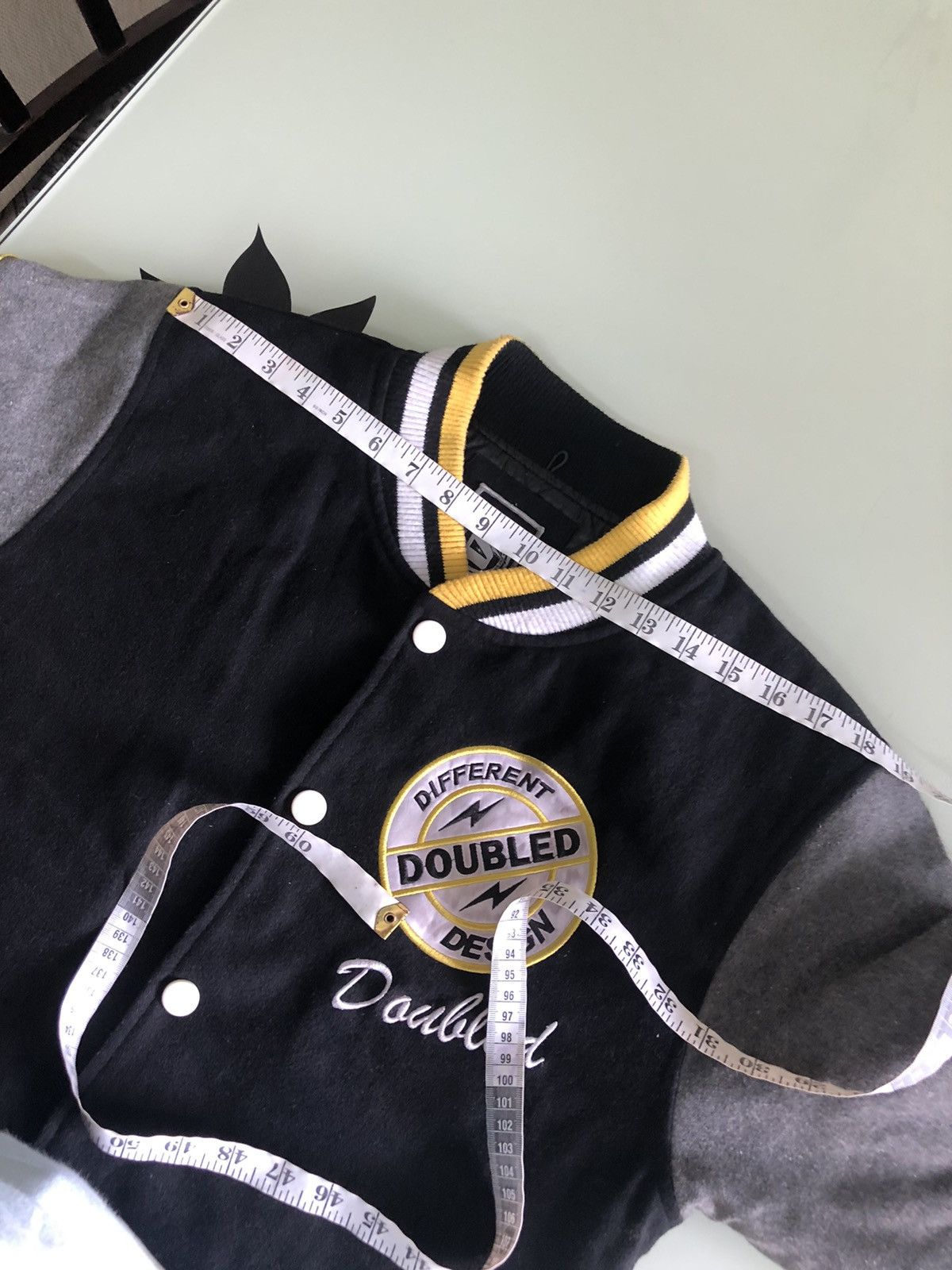 Japanese Brand Vintage Double D Wool Varsity Jacket Size US M / EU 48-50 / 2 - 20 Thumbnail