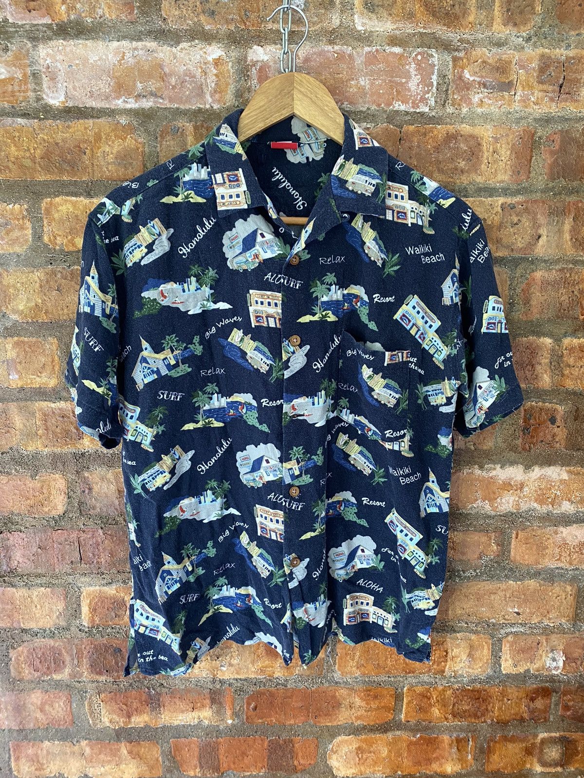 Mister Freedom Vtg Japanese Brand Made in Japan Hawaii rayon camp collar Size US S / EU 44-46 / 1 - 2 Thumbnail