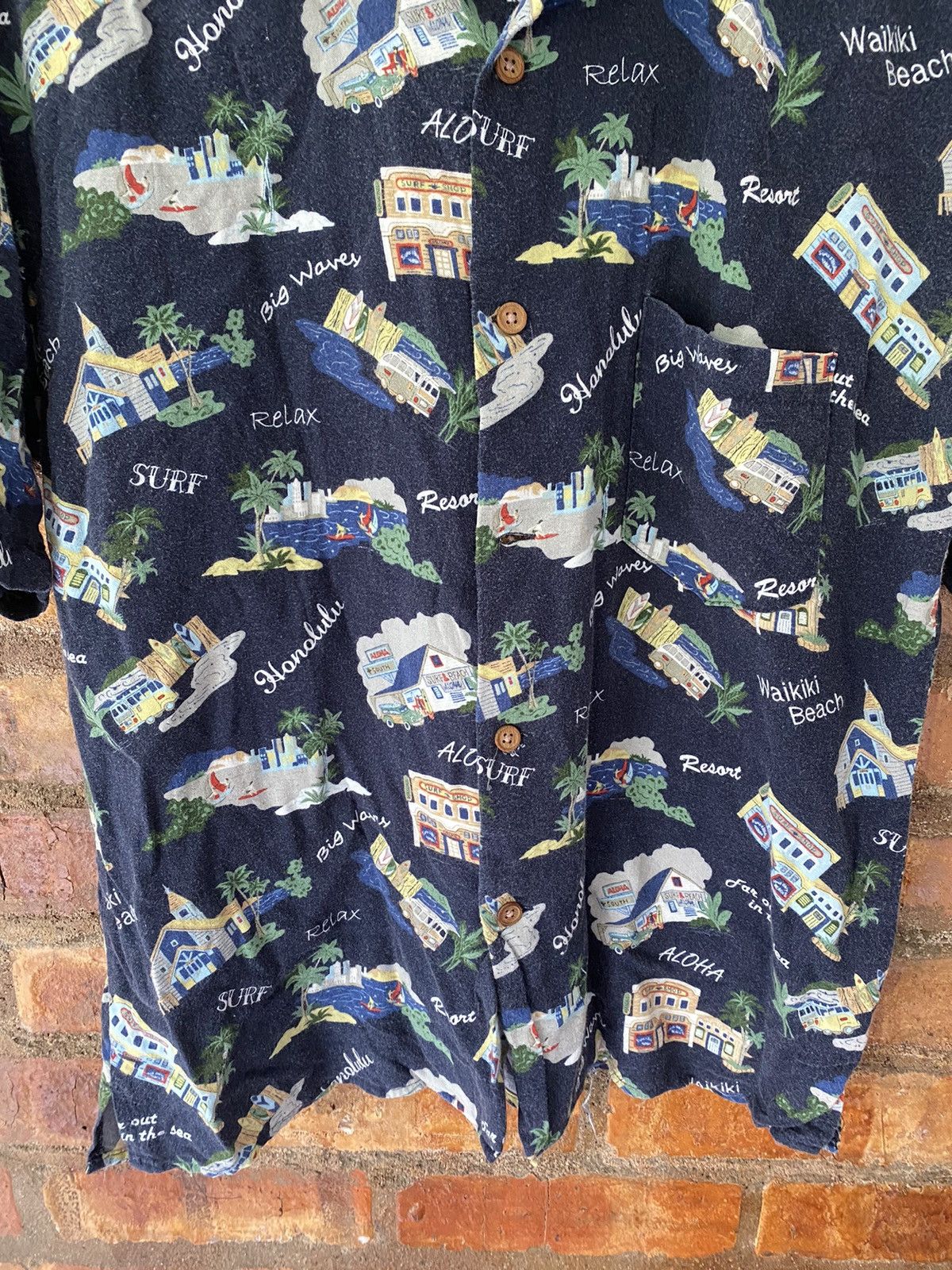Mister Freedom Vtg Japanese Brand Made in Japan Hawaii rayon camp collar Size US S / EU 44-46 / 1 - 5 Thumbnail