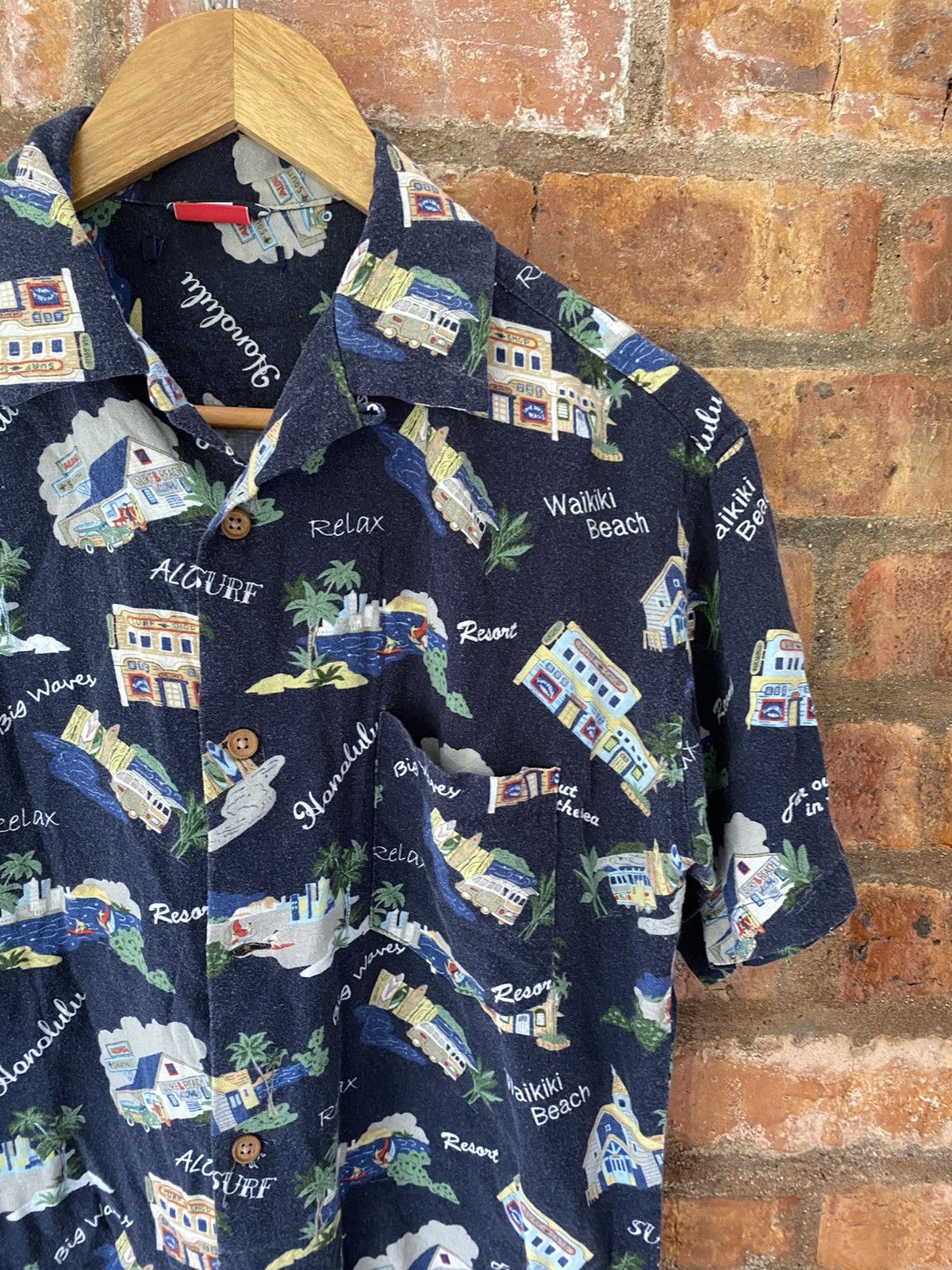 Mister Freedom Vtg Japanese Brand Made in Japan Hawaii rayon camp collar Size US S / EU 44-46 / 1 - 4 Thumbnail