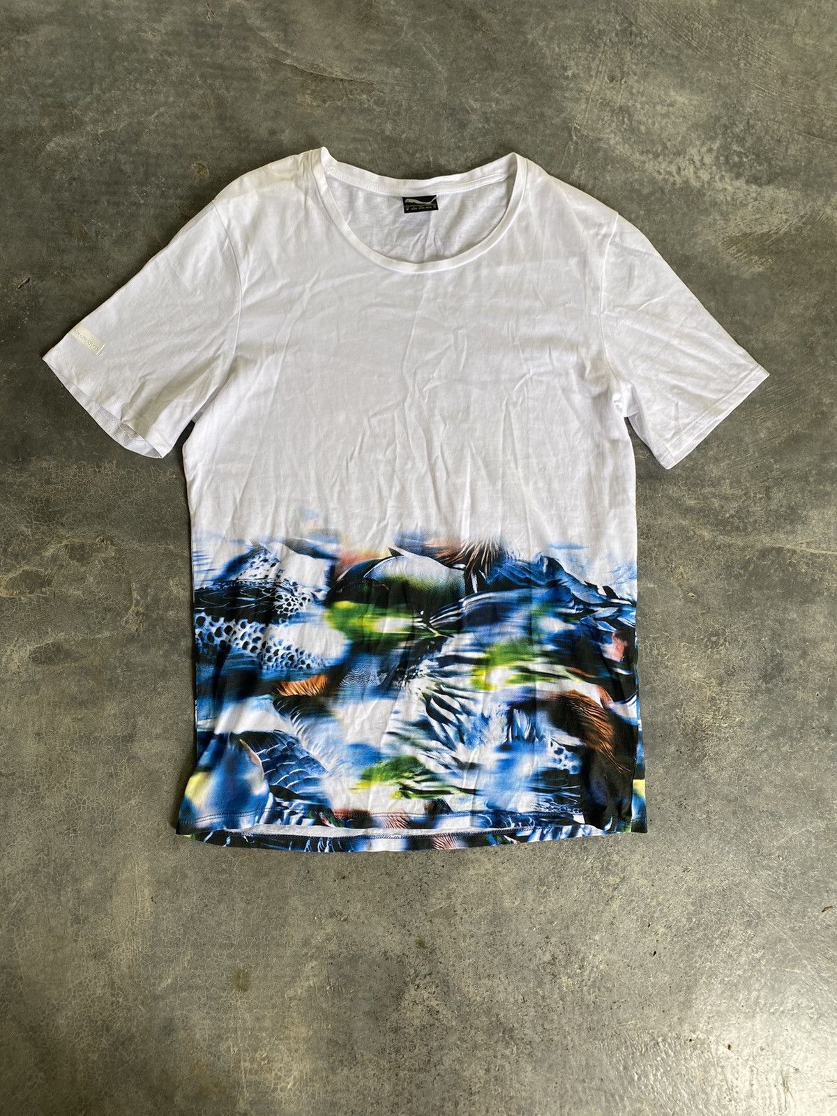 Hussein Chalayan × Japanese Brand Half Abstract tee Size US M / EU 48-50 / 2 - 2 Thumbnail