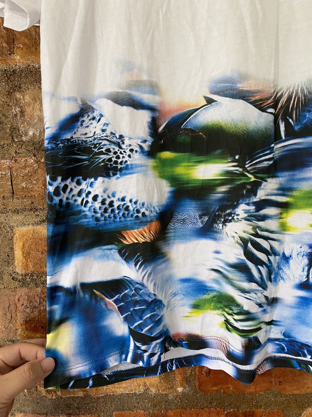 Hussein Chalayan × Japanese Brand Half Abstract tee Size US M / EU 48-50 / 2 - 6 Thumbnail