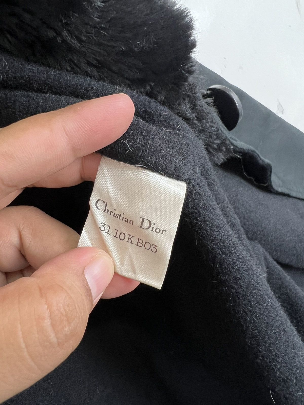 Christian Dior Monsieur 🔥 Christian Dior Pret A Porter Fur Wool Coat jacket Size US M / EU 48-50 / 2 - 9 Thumbnail