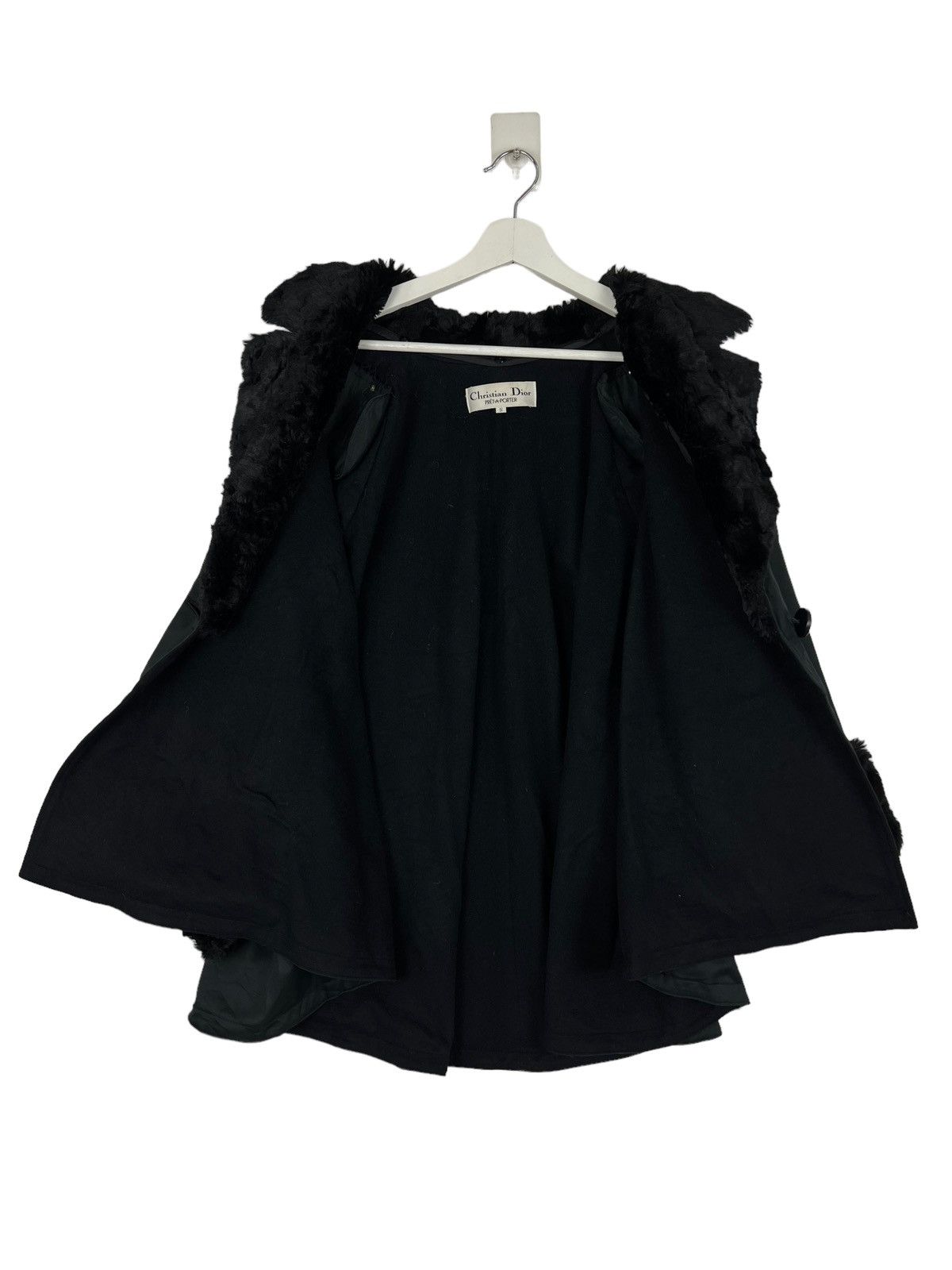 Christian Dior Monsieur 🔥 Christian Dior Pret A Porter Fur Wool Coat jacket Size US M / EU 48-50 / 2 - 5 Thumbnail