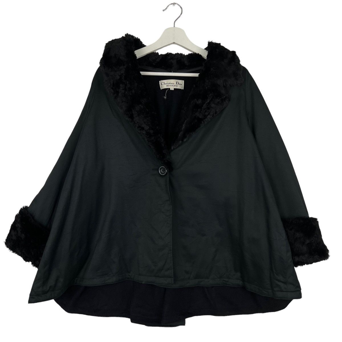 Christian Dior Monsieur 🔥 Christian Dior Pret A Porter Fur Wool Coat jacket Size US M / EU 48-50 / 2 - 1 Thumbnail