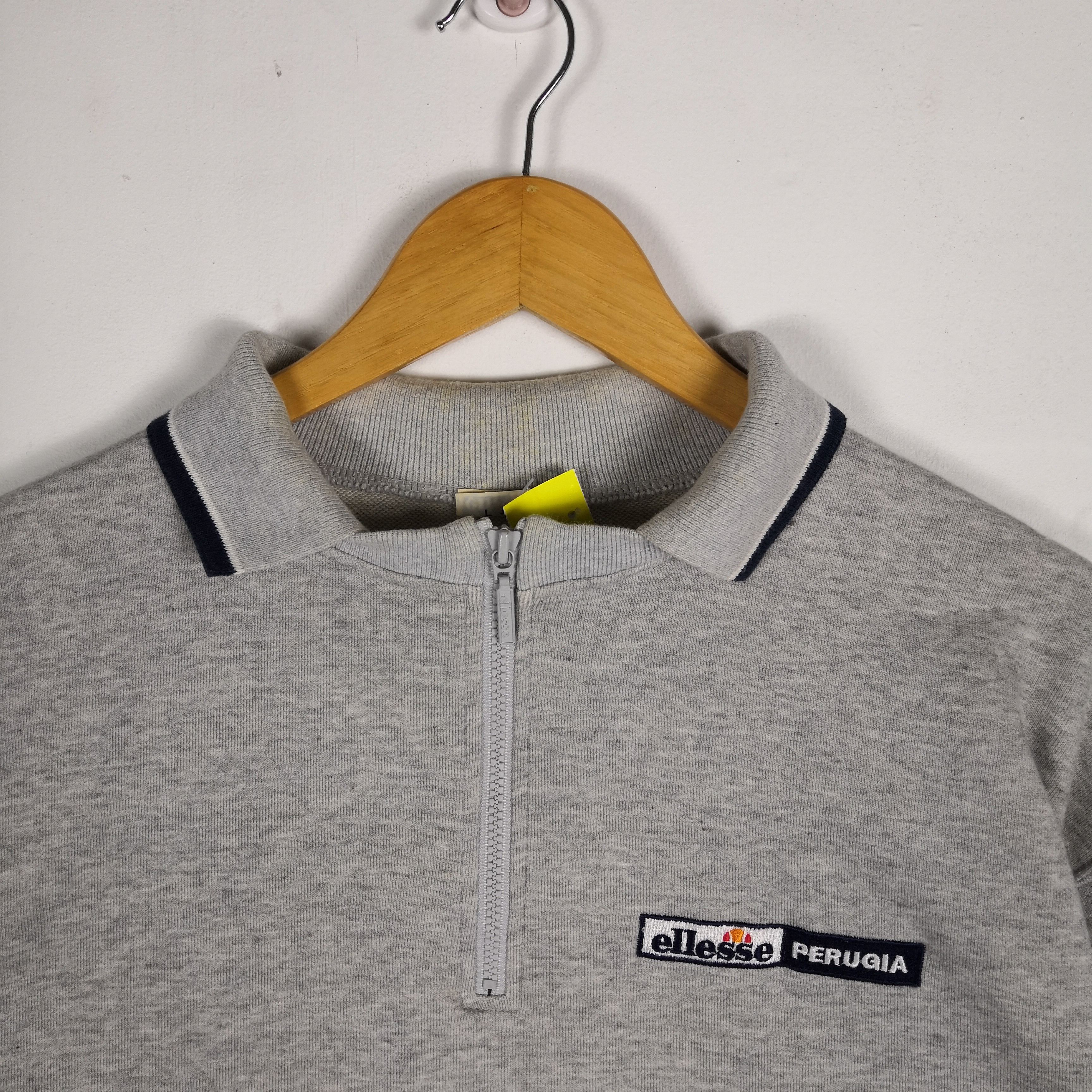 Ellesse × Vintage Vintage Ellesse Sweatshirt Perugia Ellesse Sweater BS18254. Size US L / EU 52-54 / 3 - 6 Thumbnail