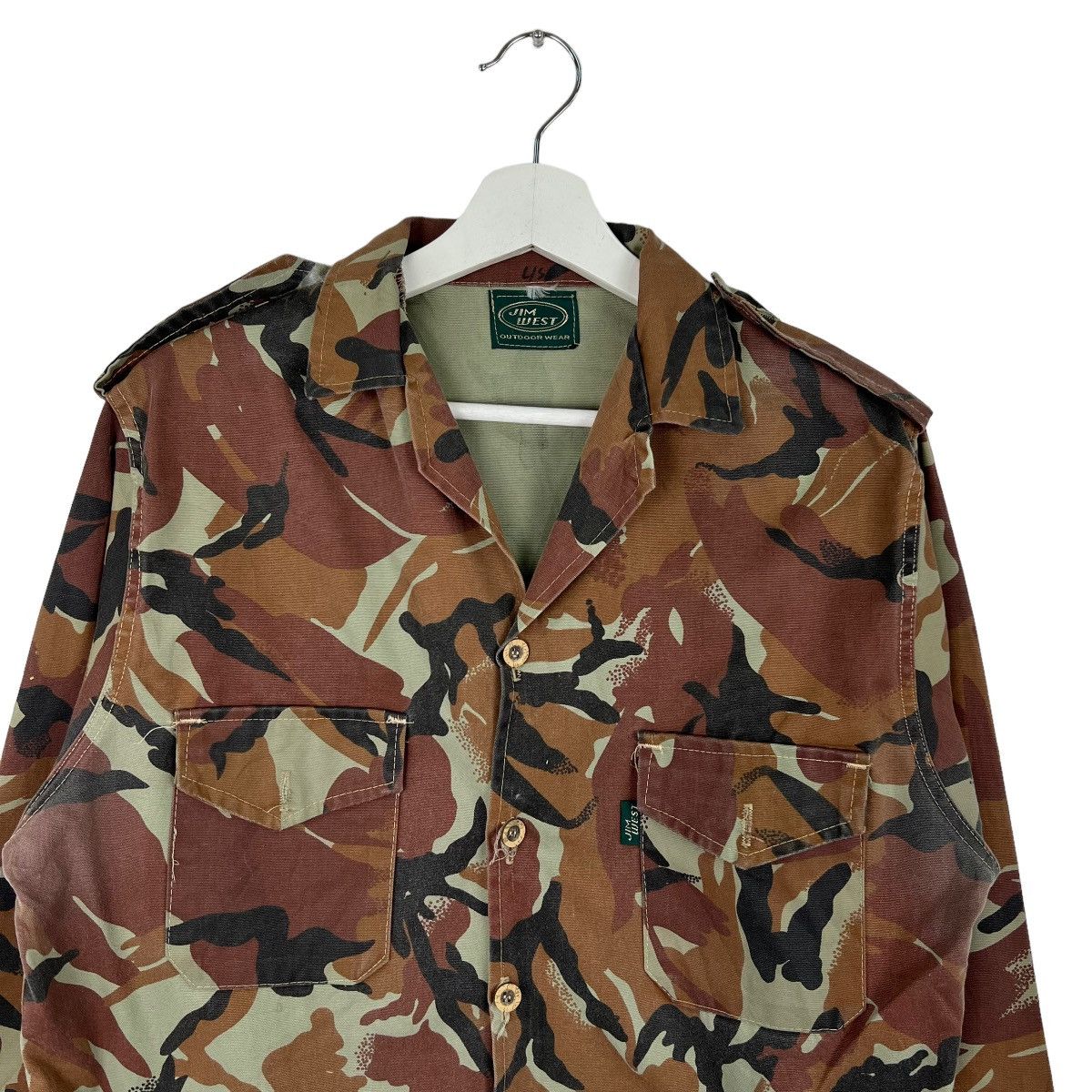 Vintage 🔥 VINTAGE JIM WEST MERCIA CAMO HUNTING JACKET Size US M / EU 48-50 / 2 - 3 Thumbnail