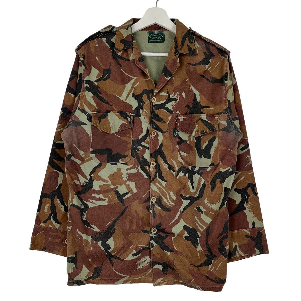 🔥 VINTAGE JIM WEST MERCIA CAMO HUNTING JACKET