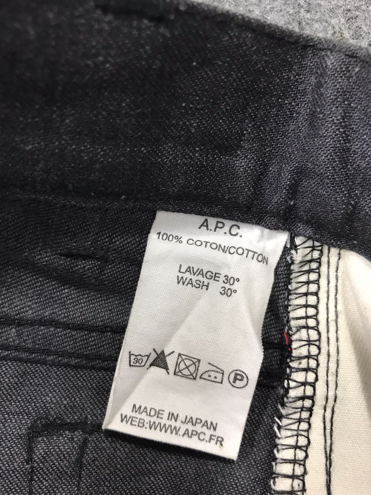 A.P.C. × Japanese Brand A.P.C Petit Standard Jean Droit Etroit Denim Selvedge Jeans Size 29" - 8 Thumbnail