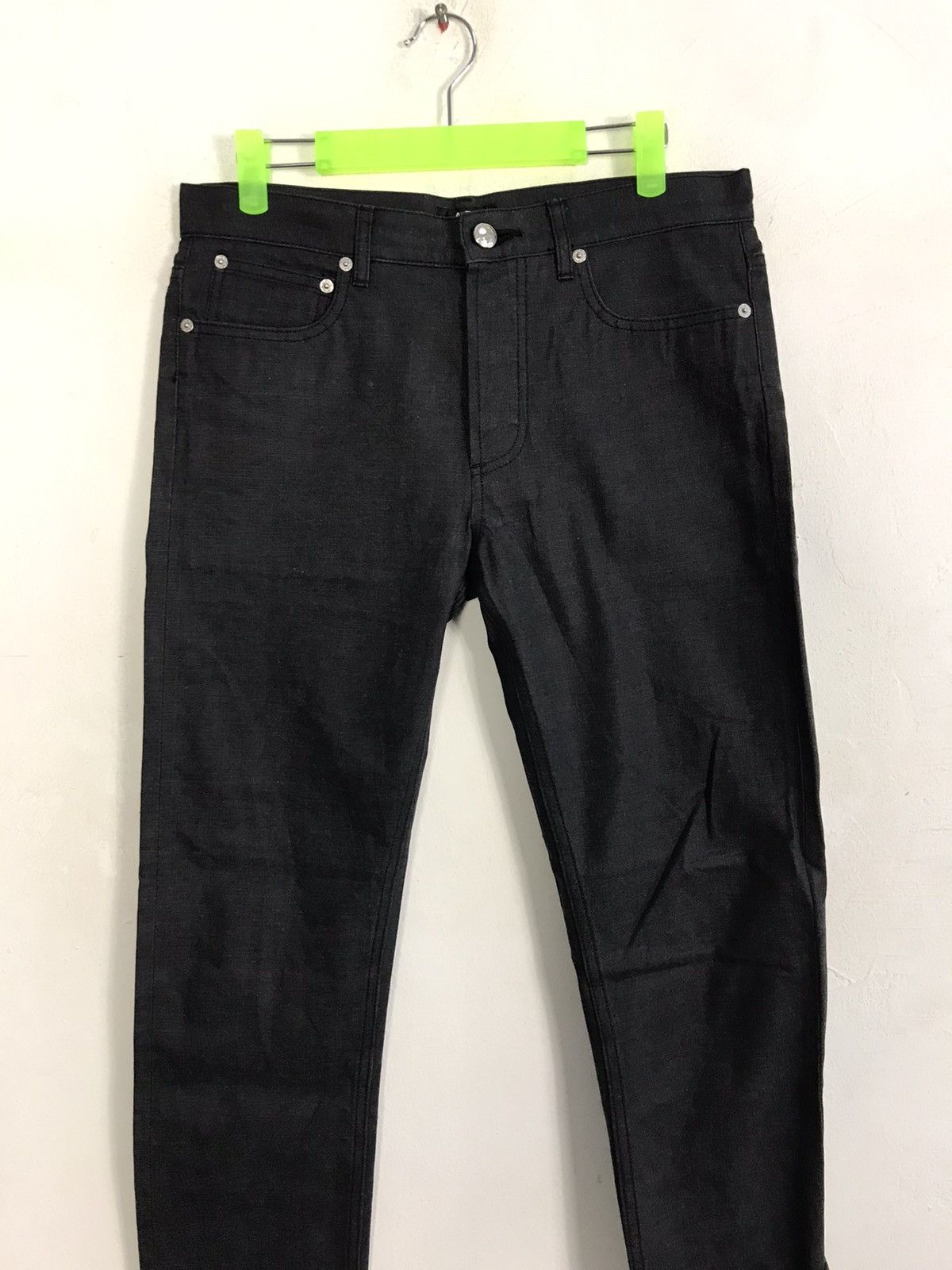A.P.C. × Japanese Brand A.P.C Petit Standard Jean Droit Etroit Denim Selvedge Jeans Size 29" - 3 Thumbnail