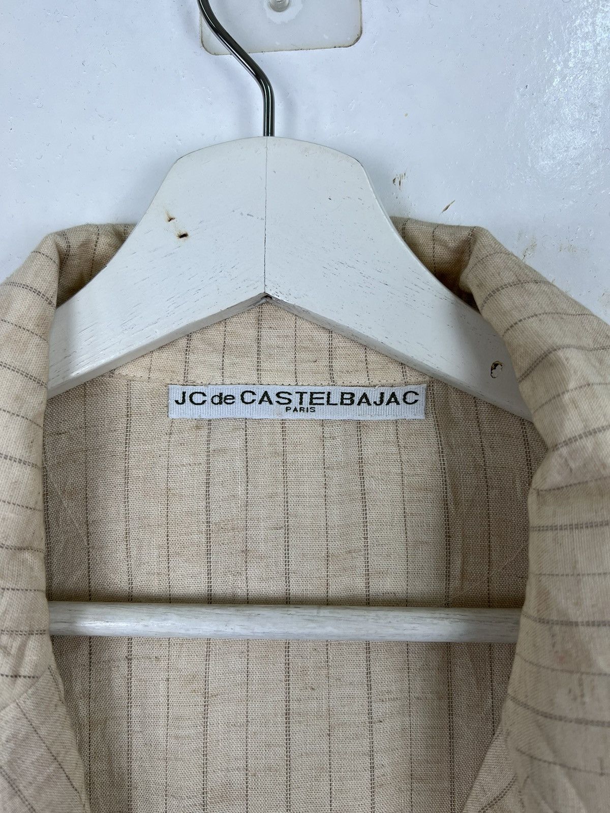 Jean Charles De Castelbajac 🔥 JC DE CASTLEBAJAC PARIS LINEN Size US M / EU 48-50 / 2 - 8 Thumbnail