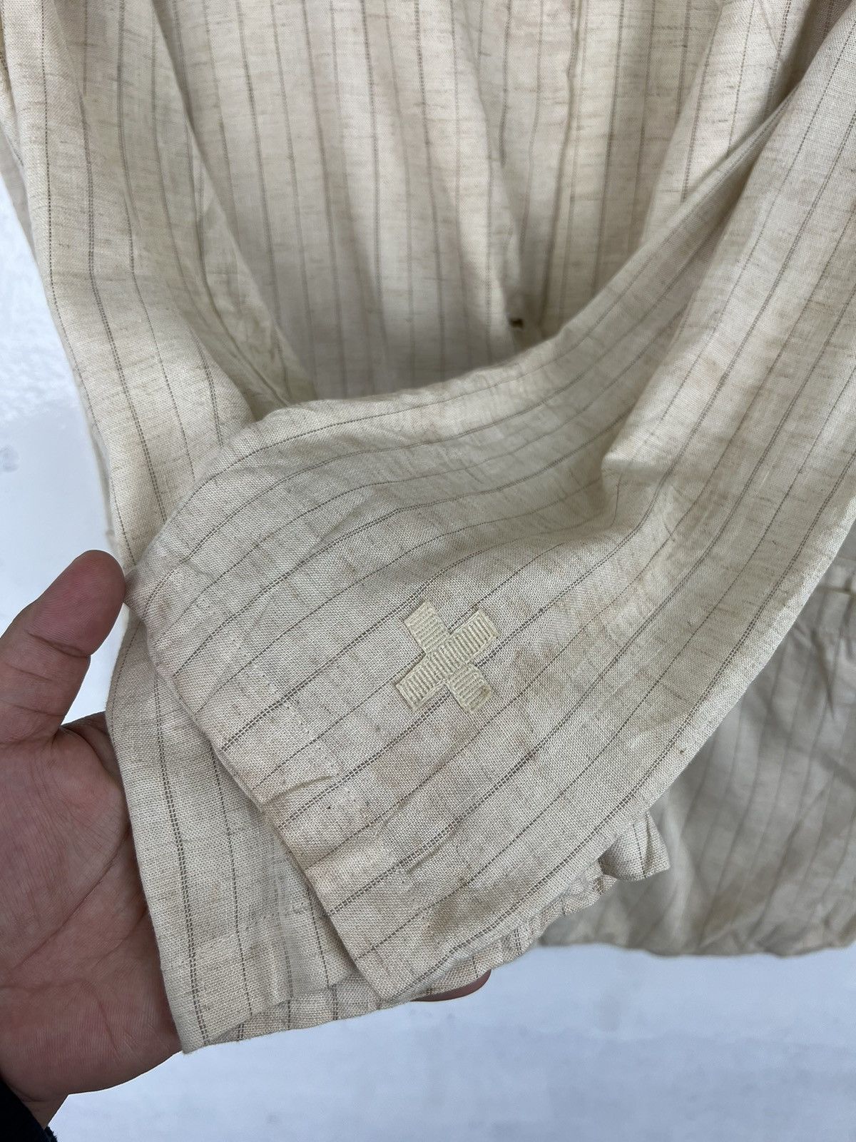 Jean Charles De Castelbajac 🔥 JC DE CASTLEBAJAC PARIS LINEN Size US M / EU 48-50 / 2 - 7 Thumbnail