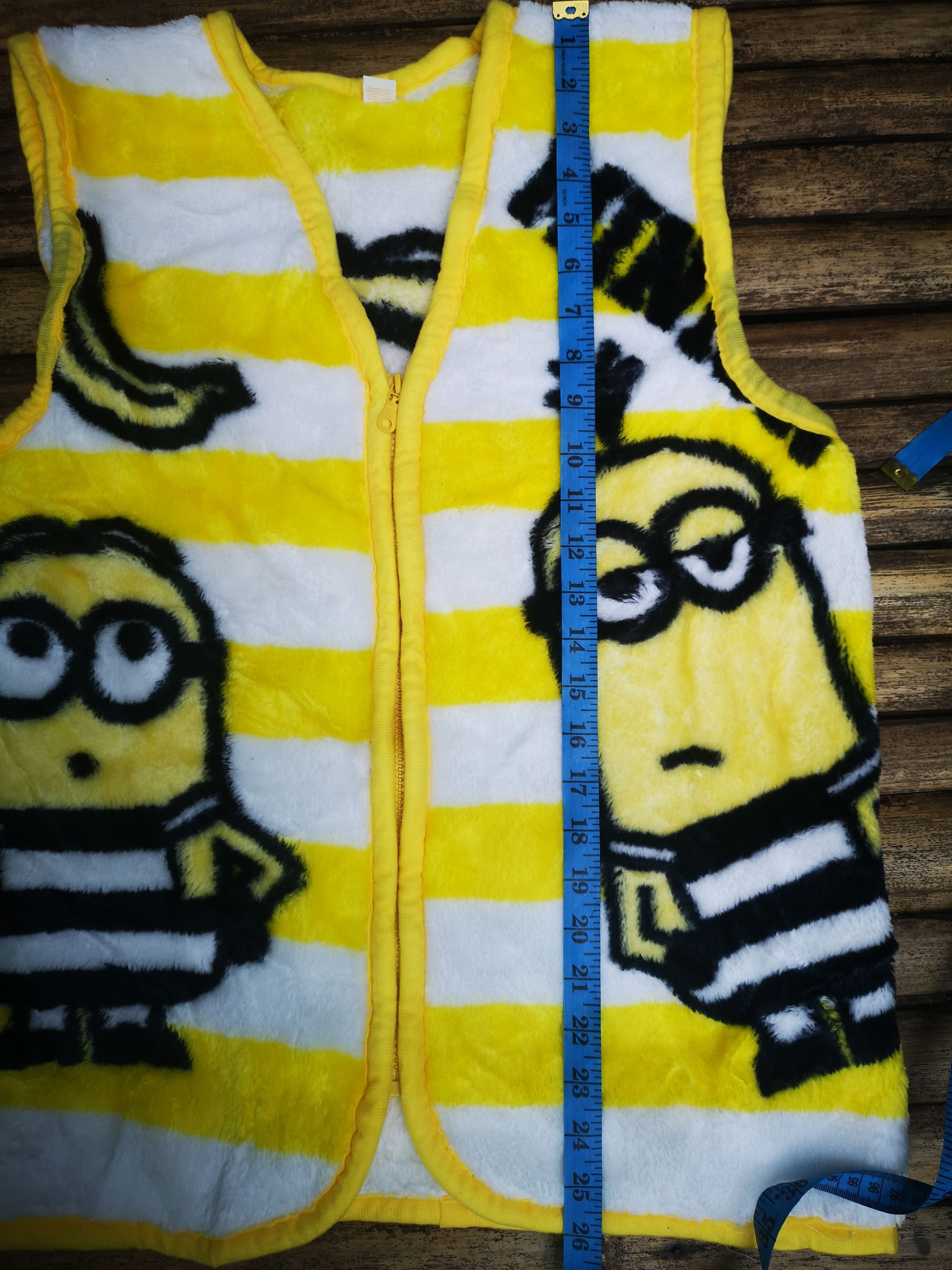 Anime × Cartoon Network × Japanese Brand Minion Vest 3 friend fleece Size US M / EU 48-50 / 2 - 9 Thumbnail