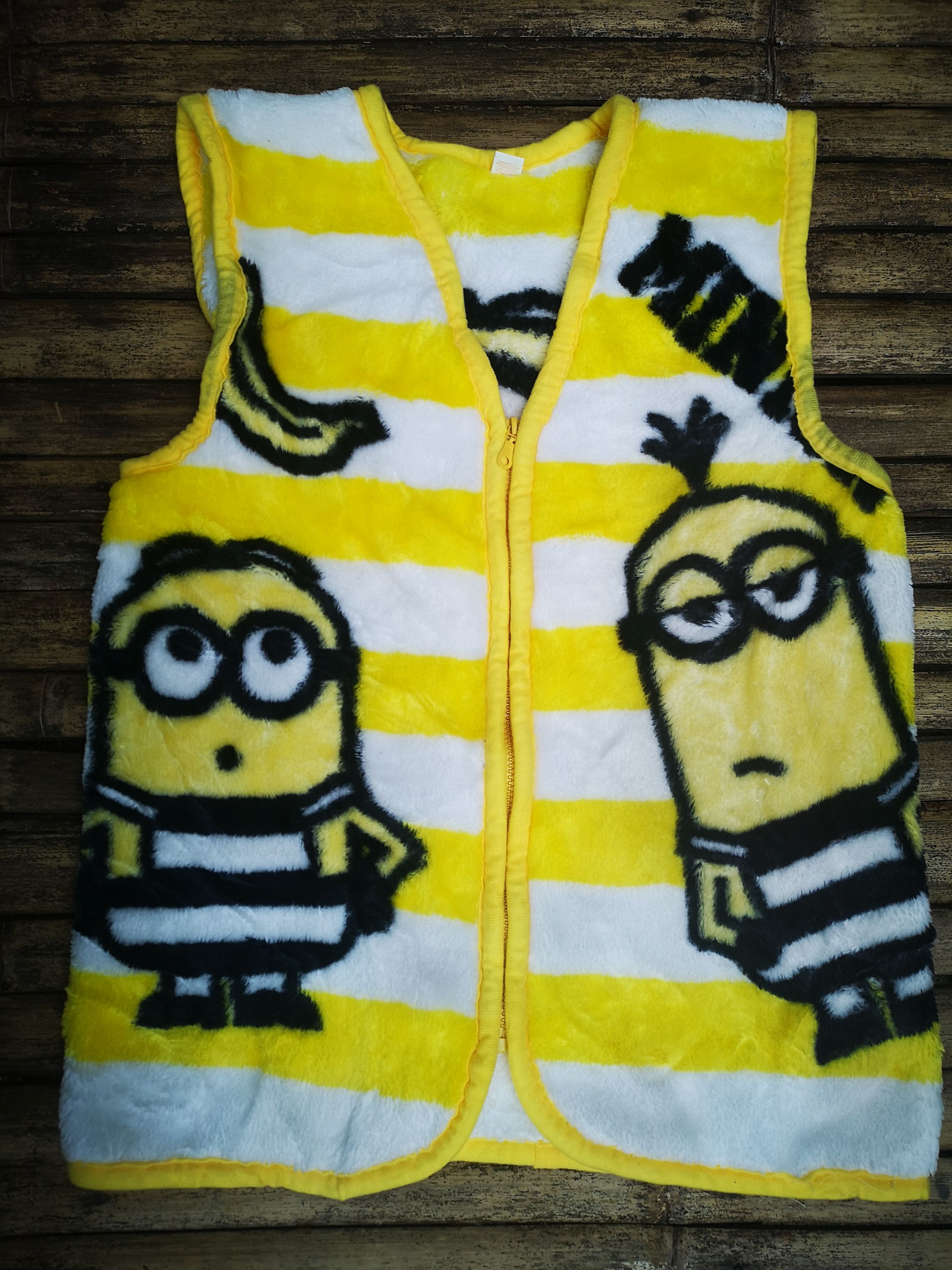 Anime × Cartoon Network × Japanese Brand Minion Vest 3 friend fleece Size US M / EU 48-50 / 2 - 3 Thumbnail