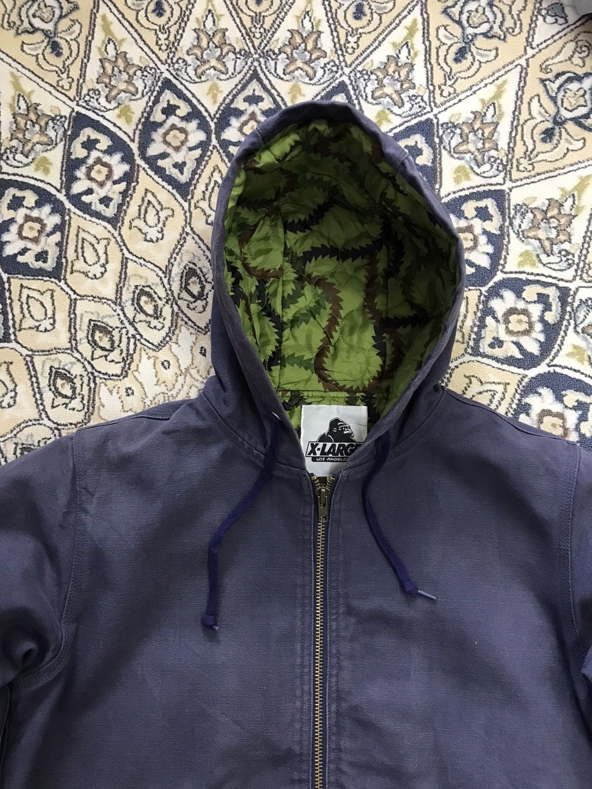 Xlarge Vintage Xlarge Los Angeles Jackets Hoodie Like Carhartt Size US M / EU 48-50 / 2 - 9 Thumbnail