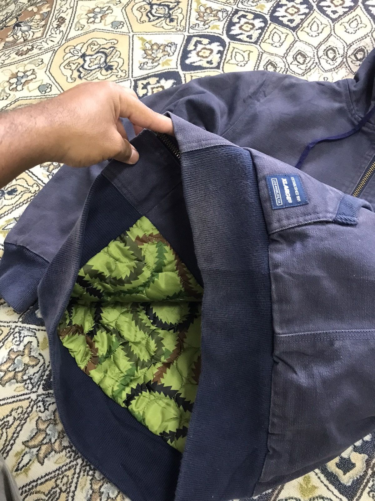 Xlarge Vintage Xlarge Los Angeles Jackets Hoodie Like Carhartt Size US M / EU 48-50 / 2 - 11 Thumbnail