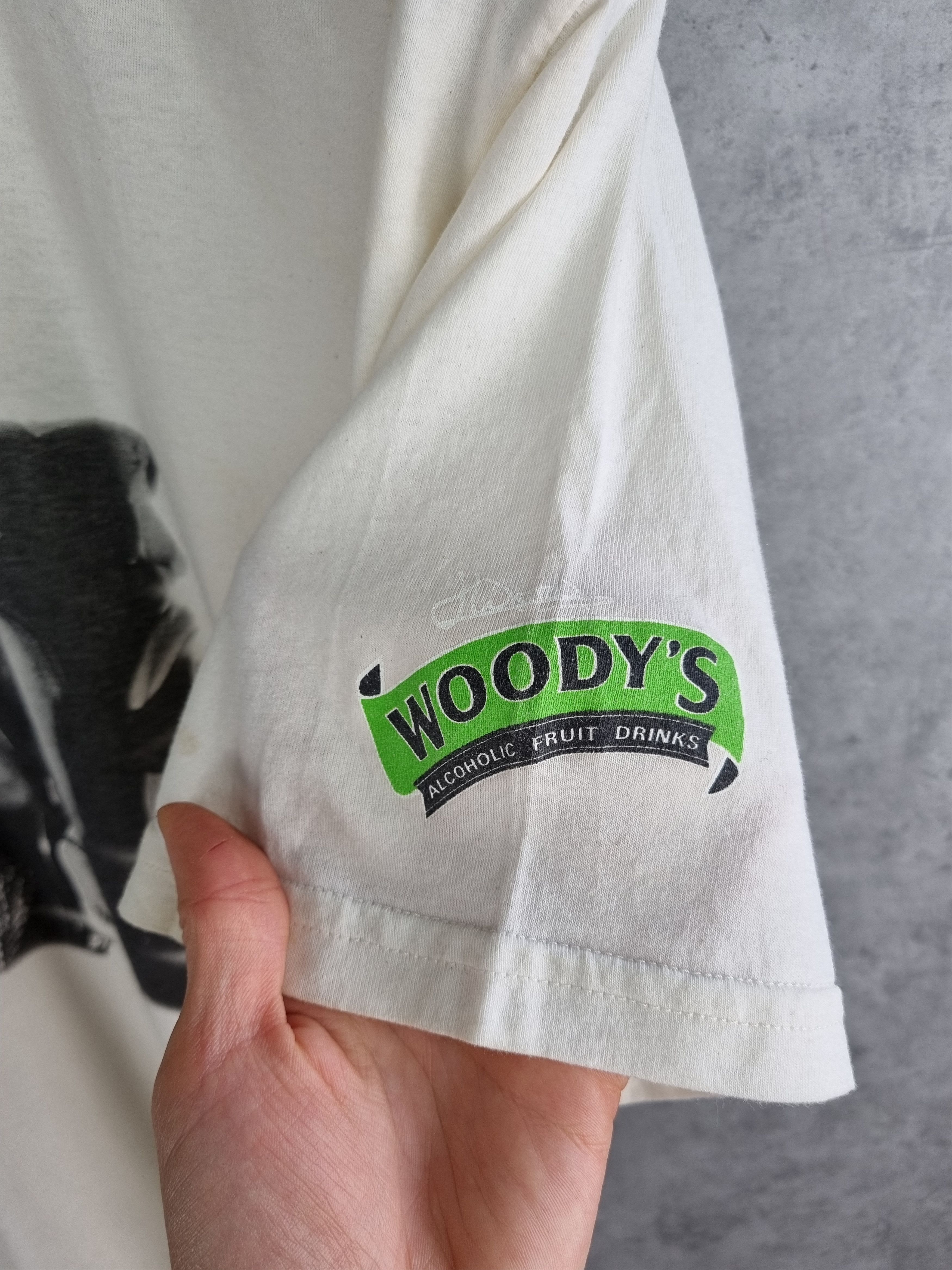 Vintage 2000 Woodys Party Big Print Dancing Time Vintage tee shirt Size US M / EU 48-50 / 2 - 11 Thumbnail