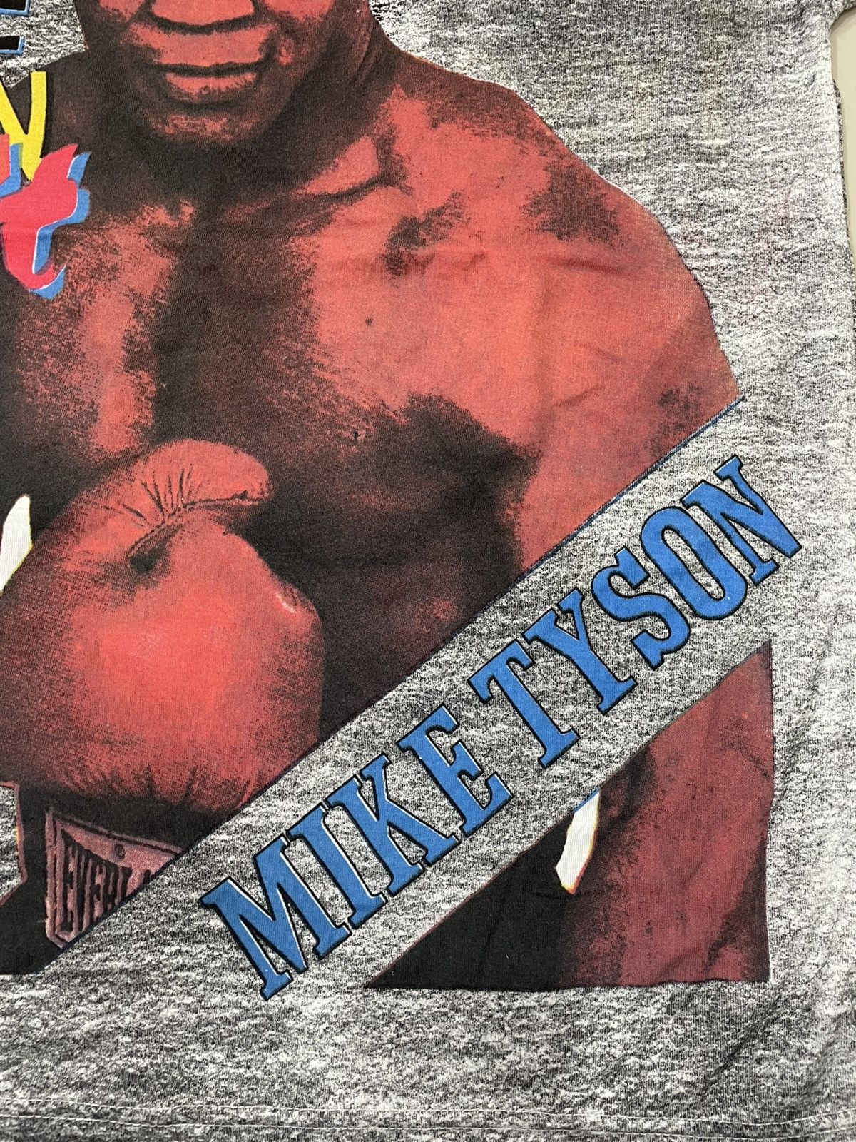 Rap Tees × Vintage Vintage MIKE TYSON 90s Boxing tee Size US L / EU 52-54 / 3 - 3 Thumbnail