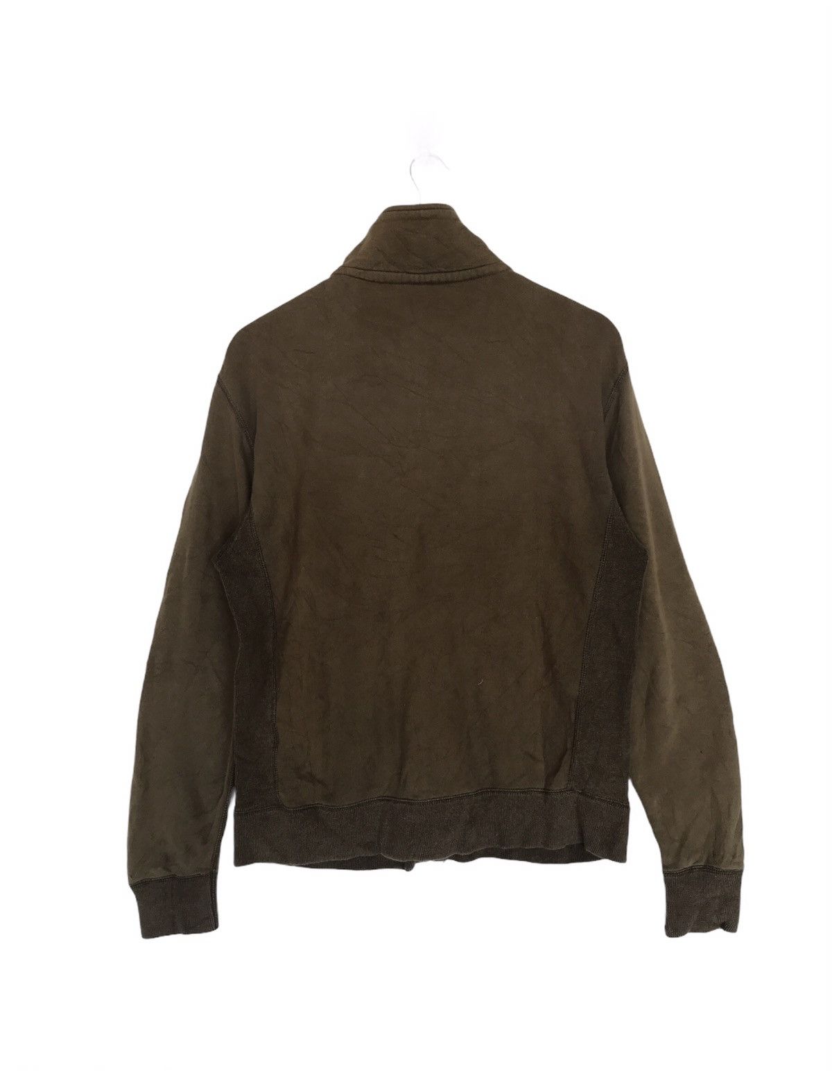 Avirex × Vintage Avirex Sweater Full Zip Jacket Olive Green Size US L / EU 52-54 / 3 - 2 Thumbnail