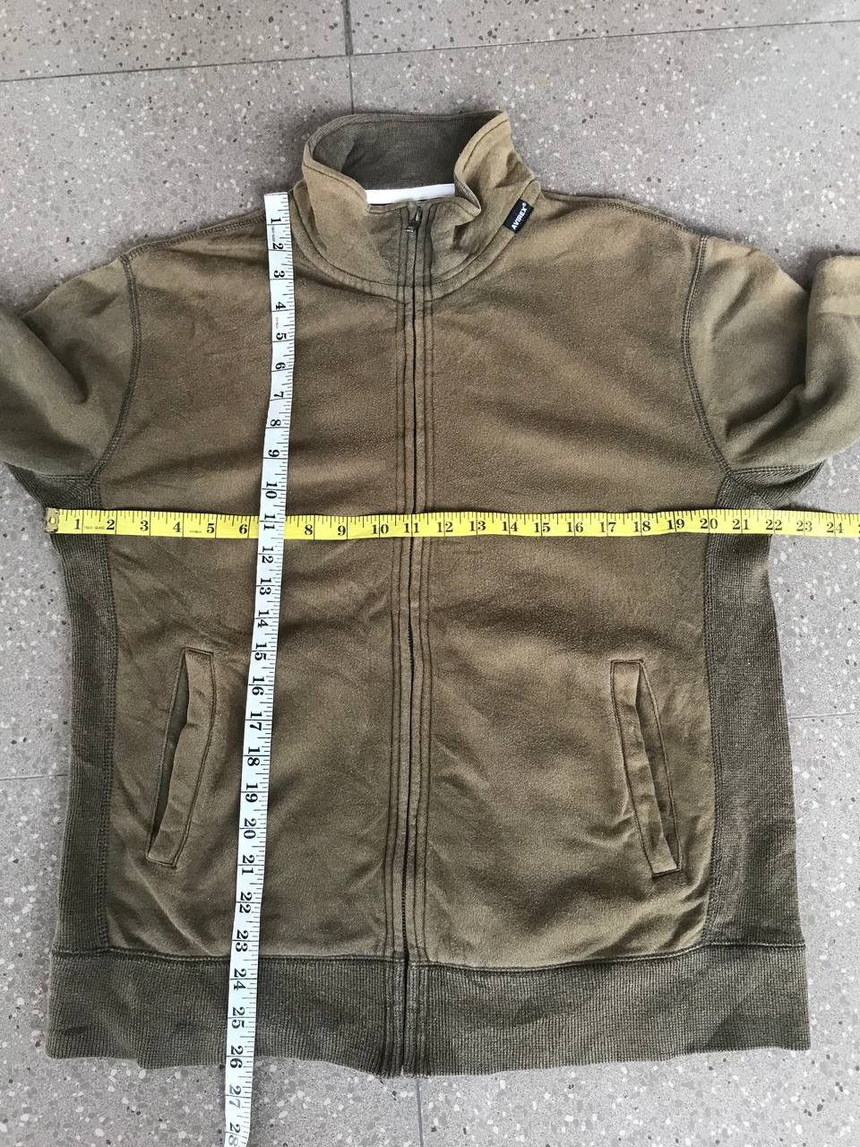 Avirex × Vintage Avirex Sweater Full Zip Jacket Olive Green Size US L / EU 52-54 / 3 - 5 Thumbnail