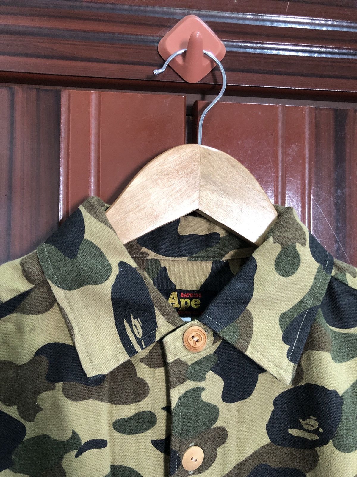Bape × Nigo Vintage A Bathing Ape 1st Camo Duck Jacket Size US S / EU 44-46 / 1 - 3 Thumbnail
