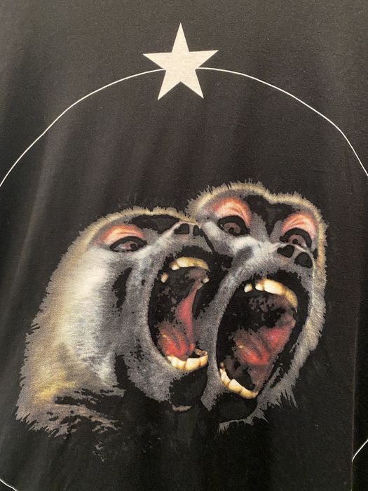 Givenchy monkey 2024 brothers t shirt