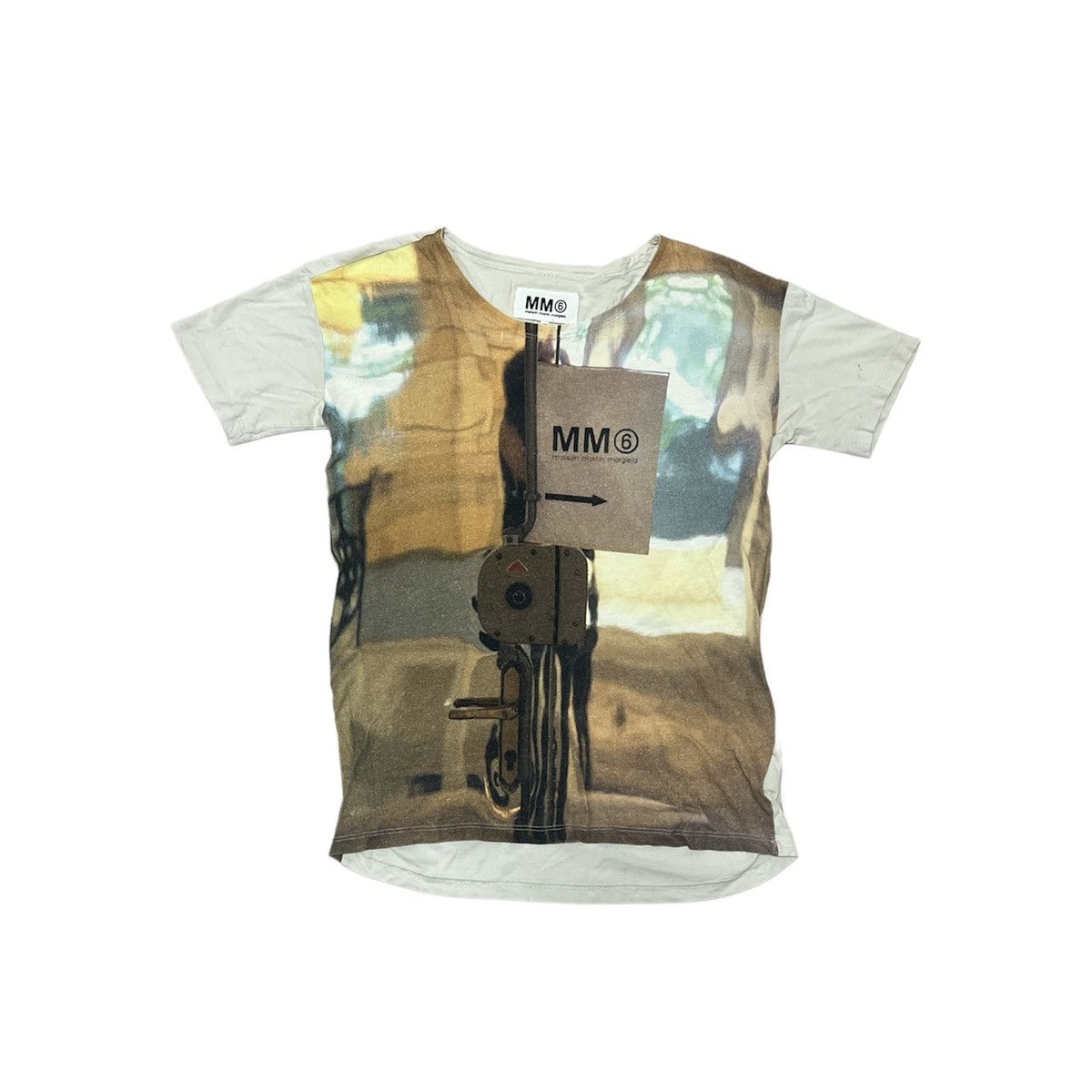 Maison Margiela MM6 Maison Margiela Print T shirt AW12 Size XS / US 0-2 / IT 36-38 - 1 Thumbnail