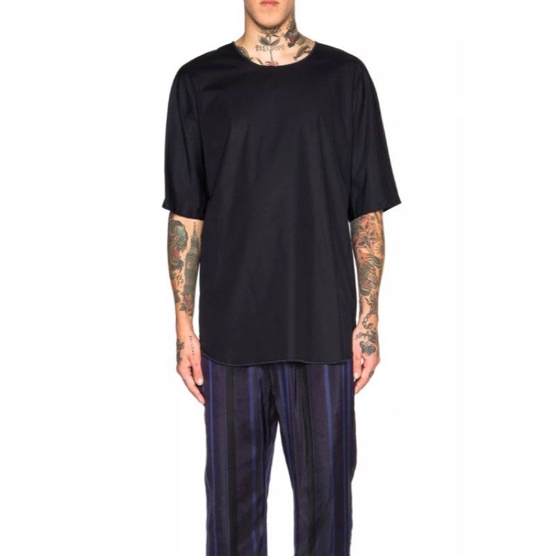 3.1 Phillip Lim Men's 3.1 Phillip Lim Dolman Sleeve Tee in Phantom Sz S Size US S / EU 44-46 / 1 - 1 Thumbnail
