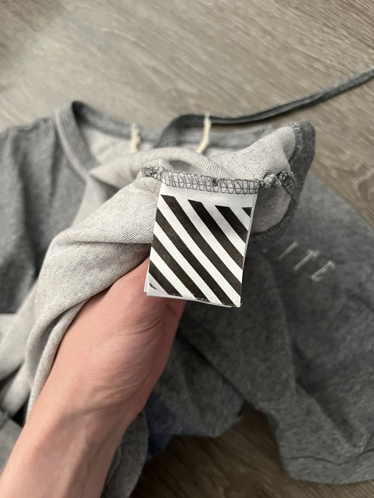 Off-White Off White 2015 White Cap Waves Tee Size Small Size US S / EU 44-46 / 1 - 7 Thumbnail