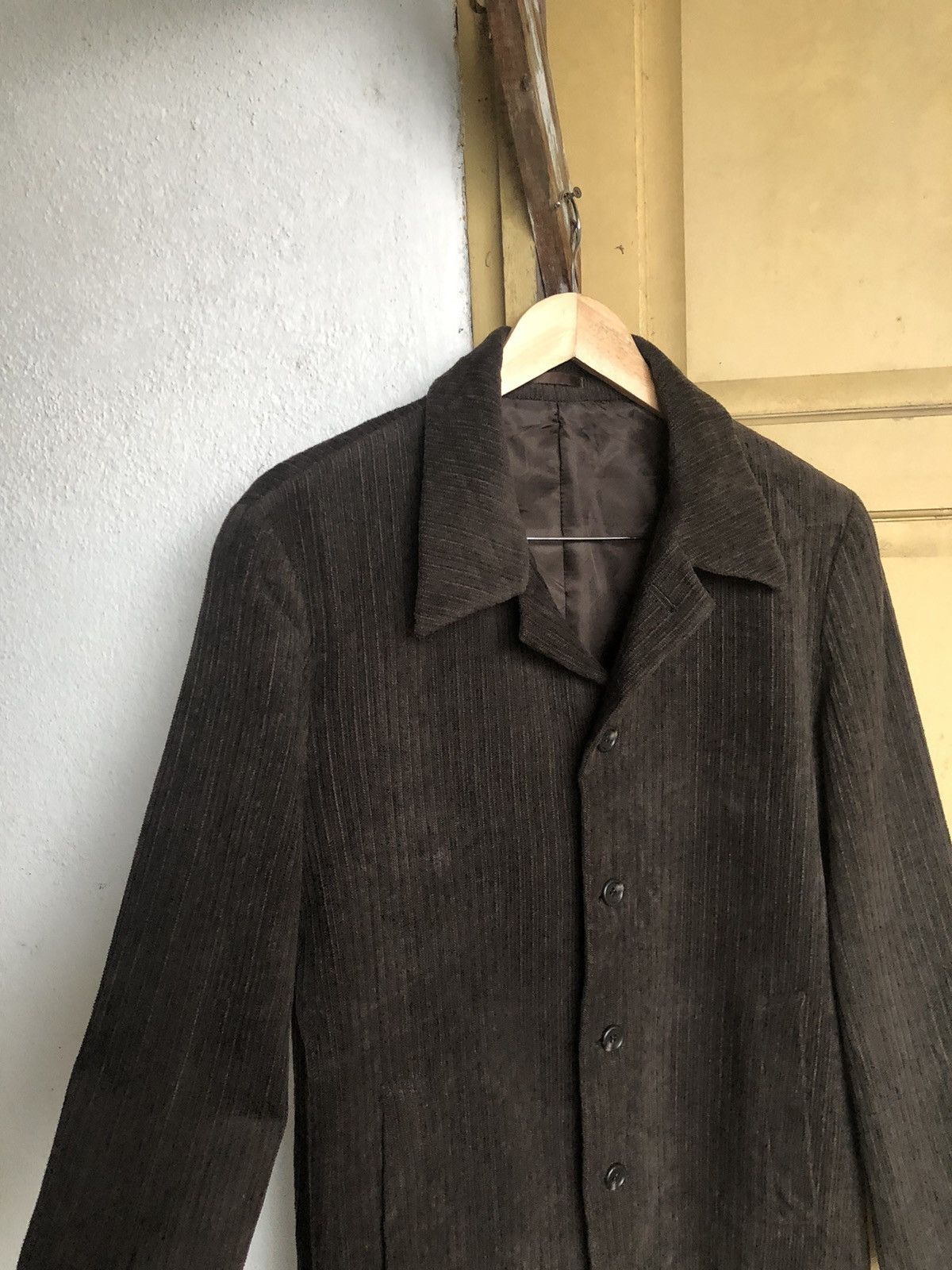 Issey Miyake Vintage Issey Miyake Tete Homme Corduroy Button Jacket Size US L / EU 52-54 / 3 - 11 Thumbnail