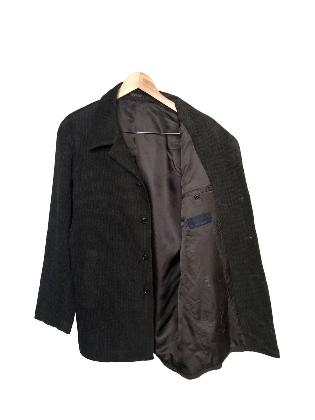 Issey Miyake Vintage Issey Miyake Tete Homme Corduroy Button Jacket Size US L / EU 52-54 / 3 - 2 Thumbnail