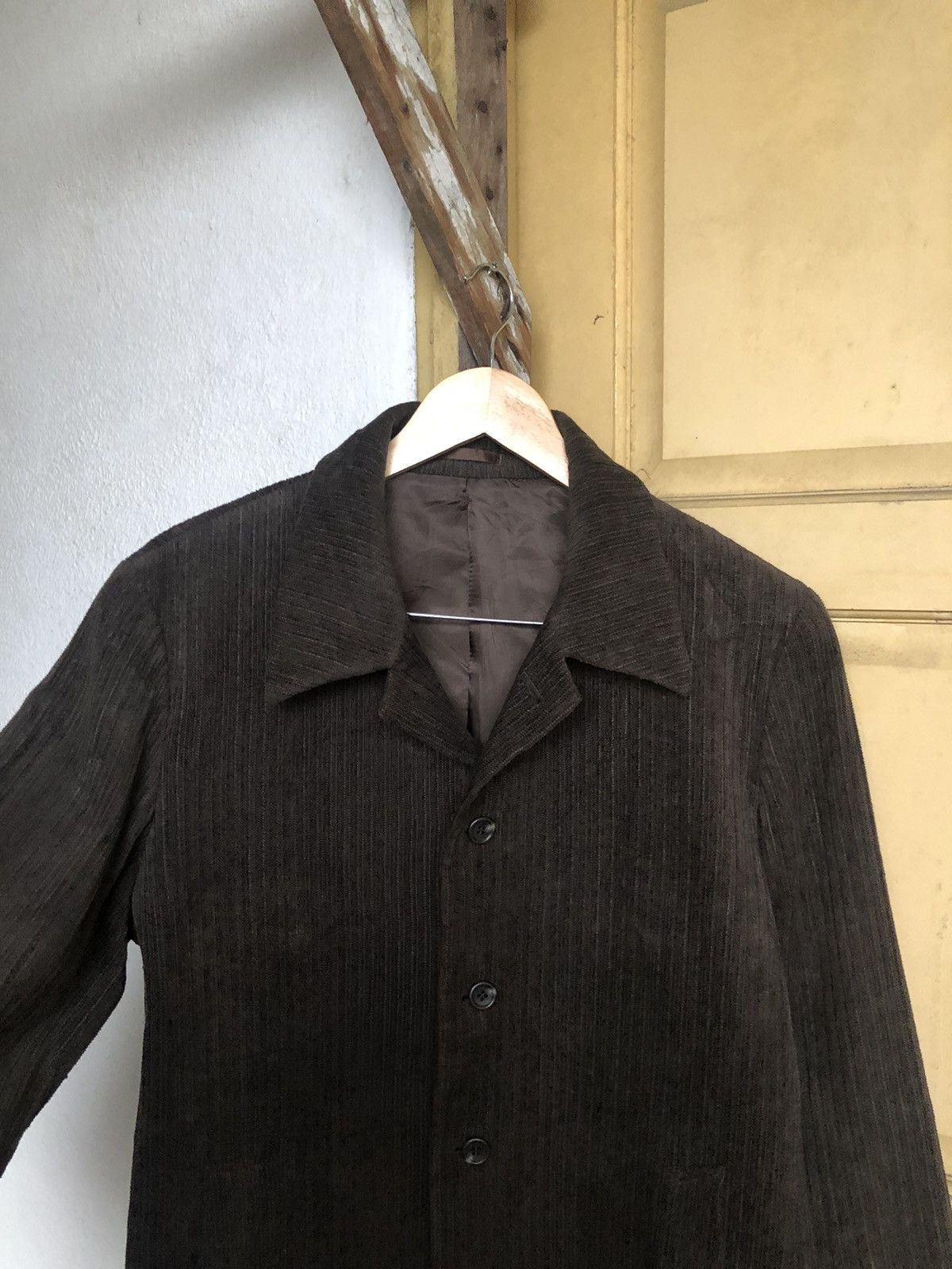 Issey Miyake Vintage Issey Miyake Tete Homme Corduroy Button Jacket Size US L / EU 52-54 / 3 - 7 Thumbnail