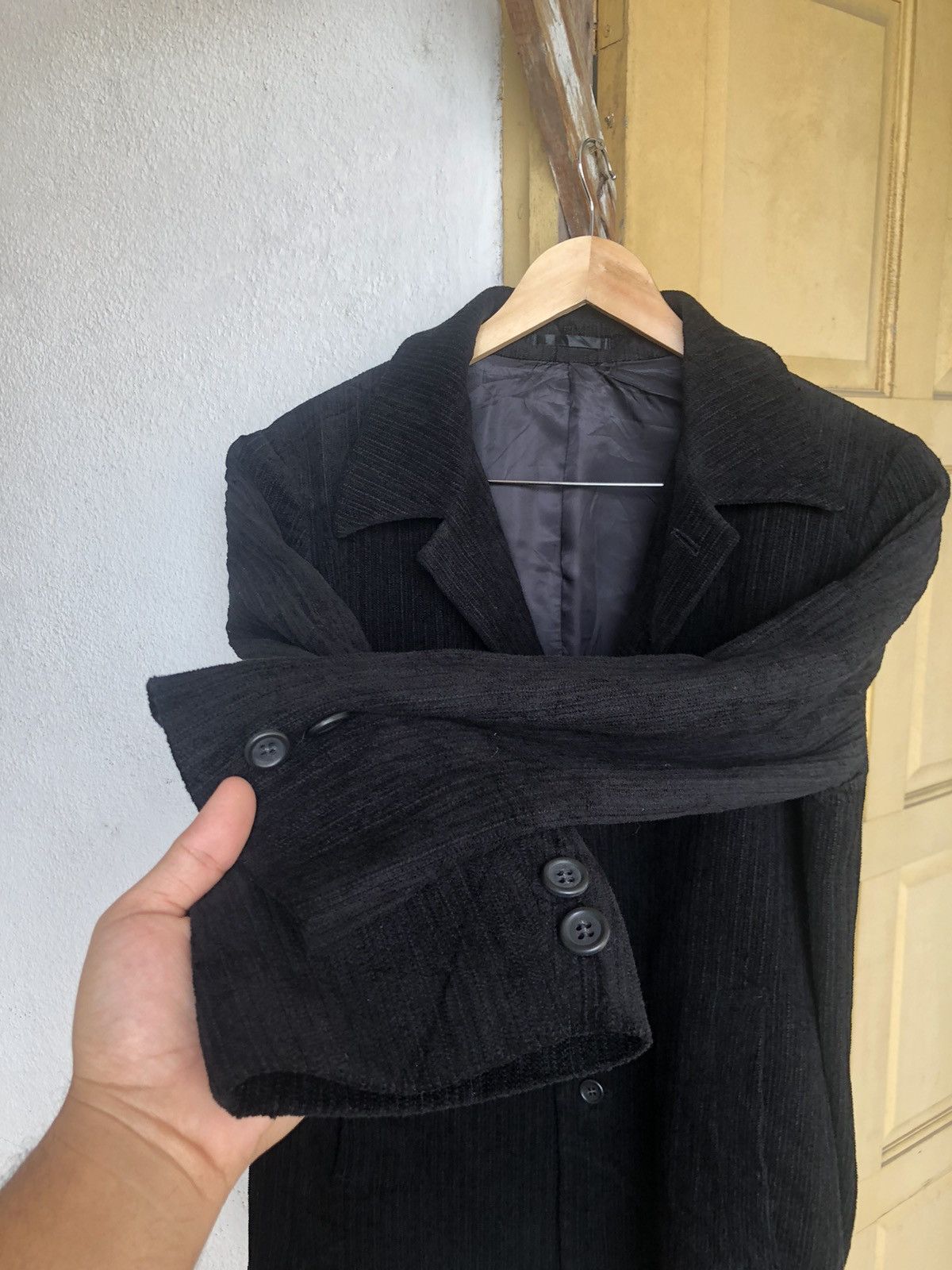 Issey Miyake 🥷🏿Vintage Tete Homme by Issey Miyake Corduroy Jacket Size US M / EU 48-50 / 2 - 18 Thumbnail
