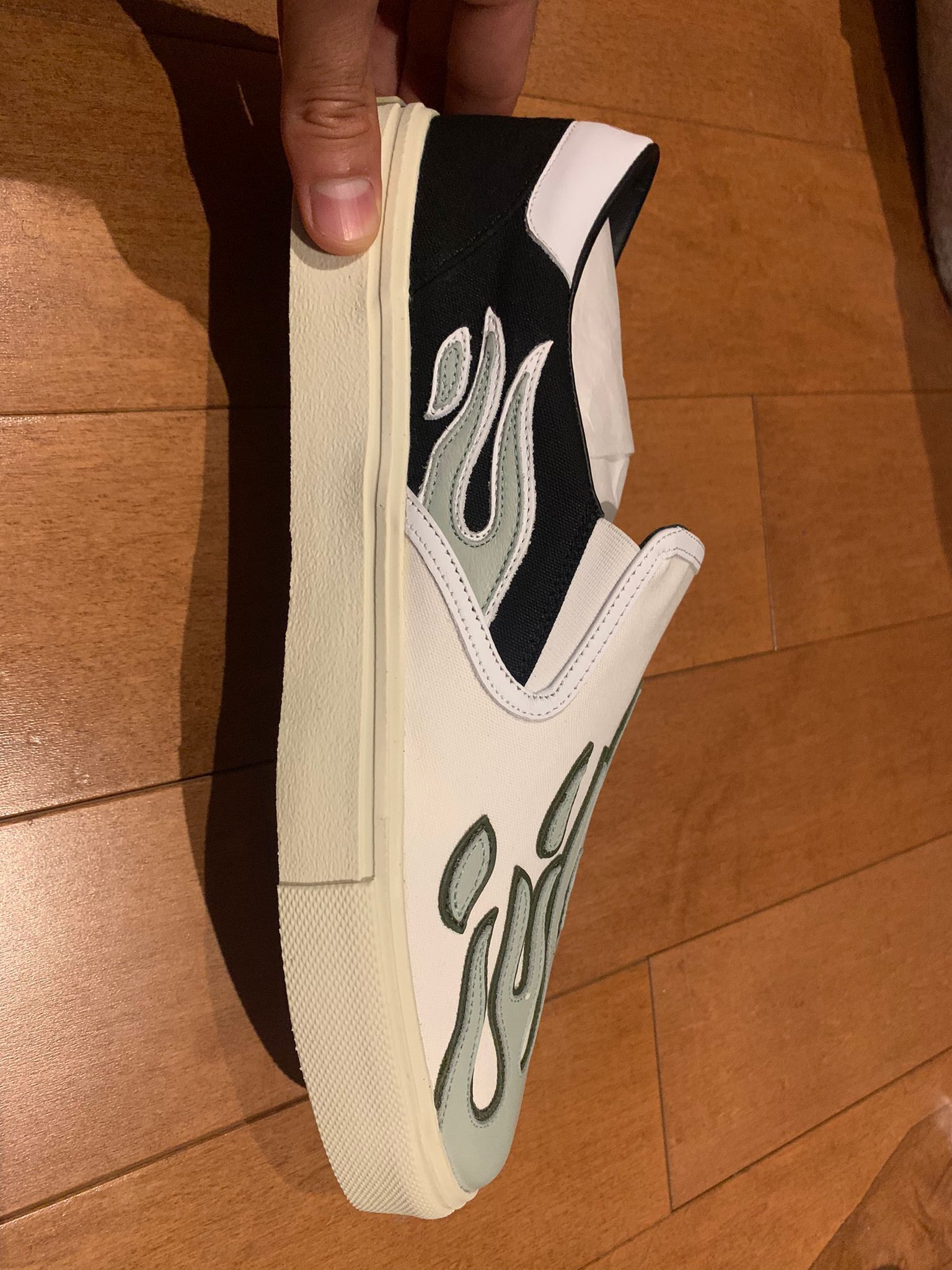 Amiri Flame Slip On Sneakers Size US 9 / EU 42 - 5 Thumbnail