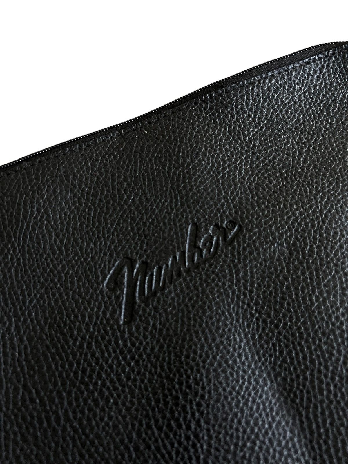 Number (N)ine GRAIL🔥OG Number Nine Miyashita ™️ Logo Folder Briefcase Bag Size ONE SIZE - 1 Thumbnail