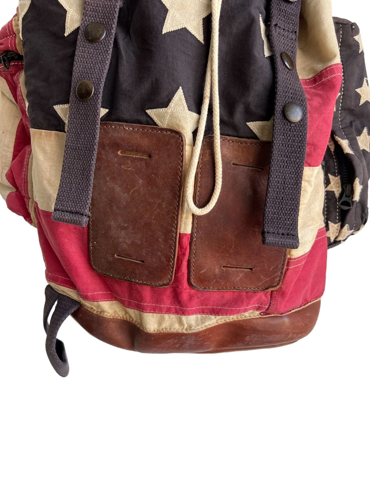 Denim & Supply Ralph Lauren RARE🔥OG Polo RL 🇺🇸 Flag Denim Supply Hybrid Tactical Backpack Size ONE SIZE - 9 Thumbnail