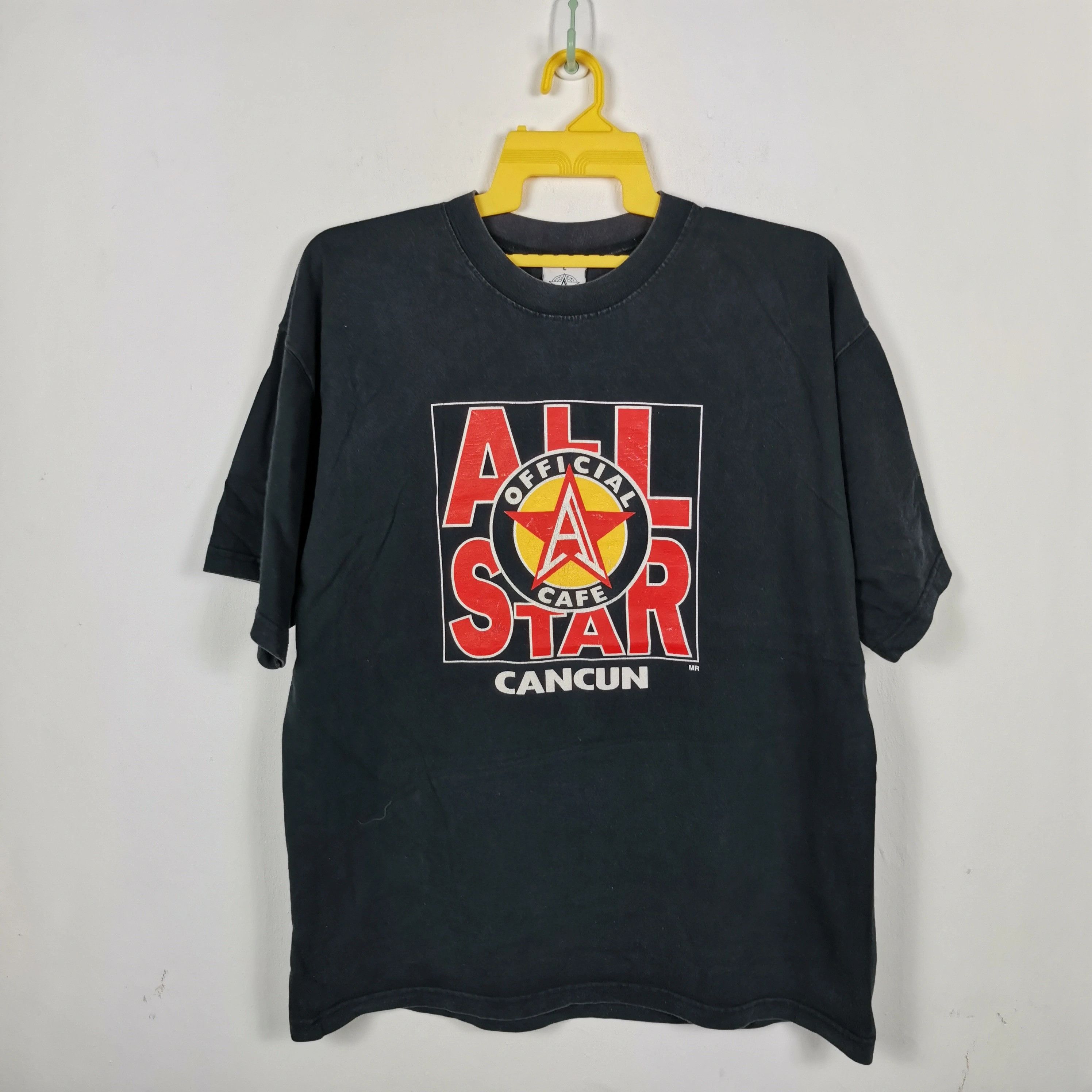 Vintage Vintage All Star Official Cafe Cancun T Shirt Novelty Tees Size US XL / EU 56 / 4 - 2 Thumbnail