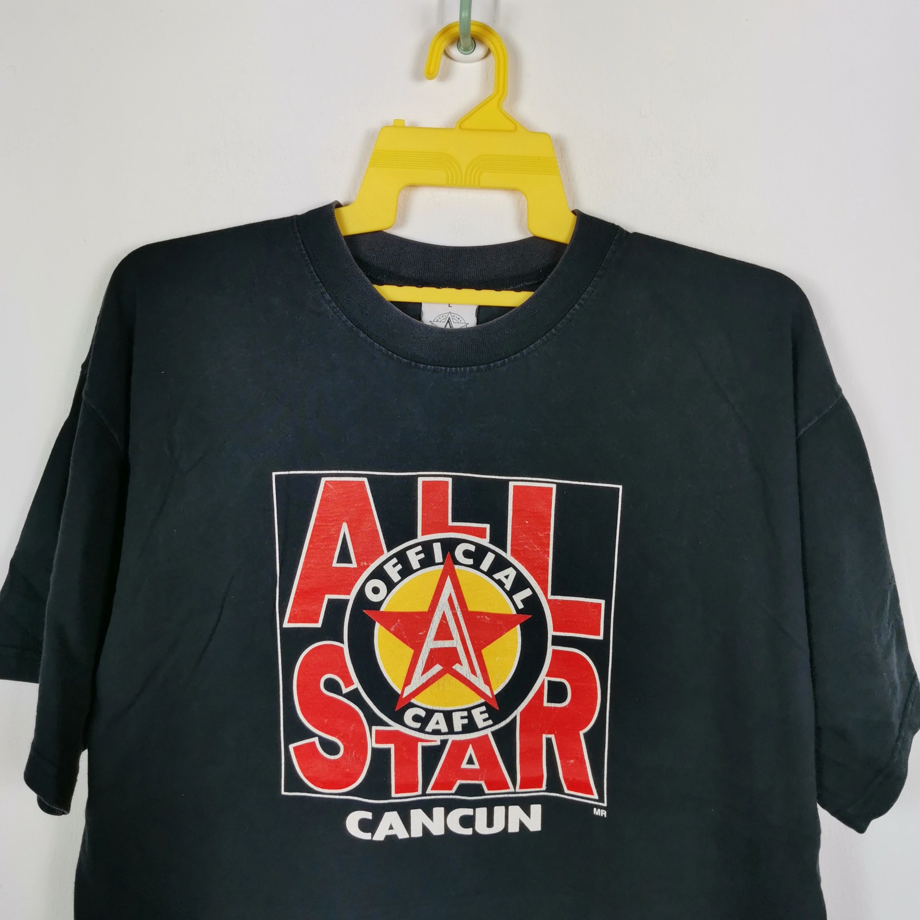 Vintage Vintage All Star Official Cafe Cancun T Shirt Novelty Tees Size US XL / EU 56 / 4 - 3 Thumbnail