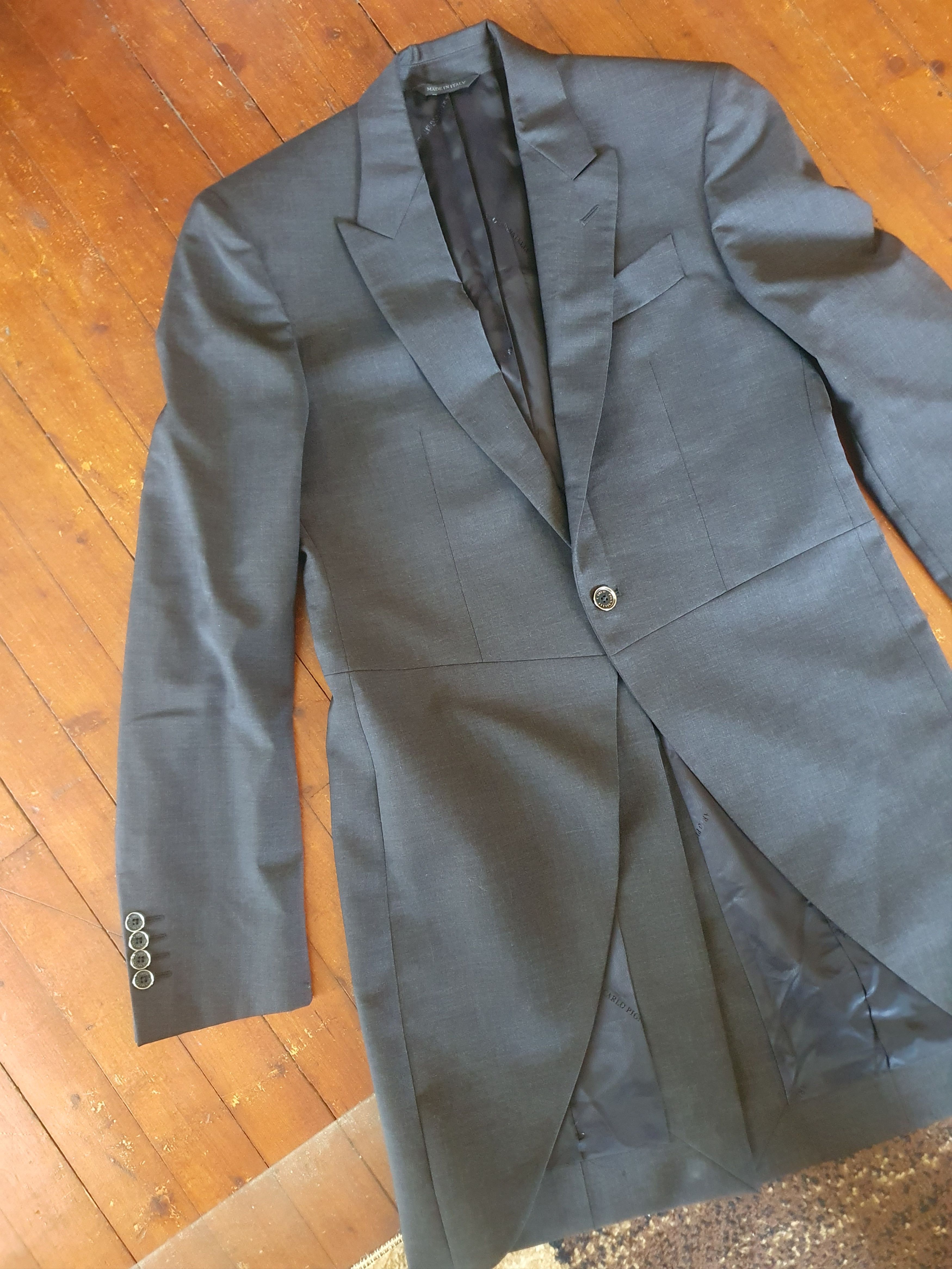Carlo Pignatelli Carlo Pignatelly Made in Italy Wool tailcoat sz 48SM Size 48S - 3 Thumbnail